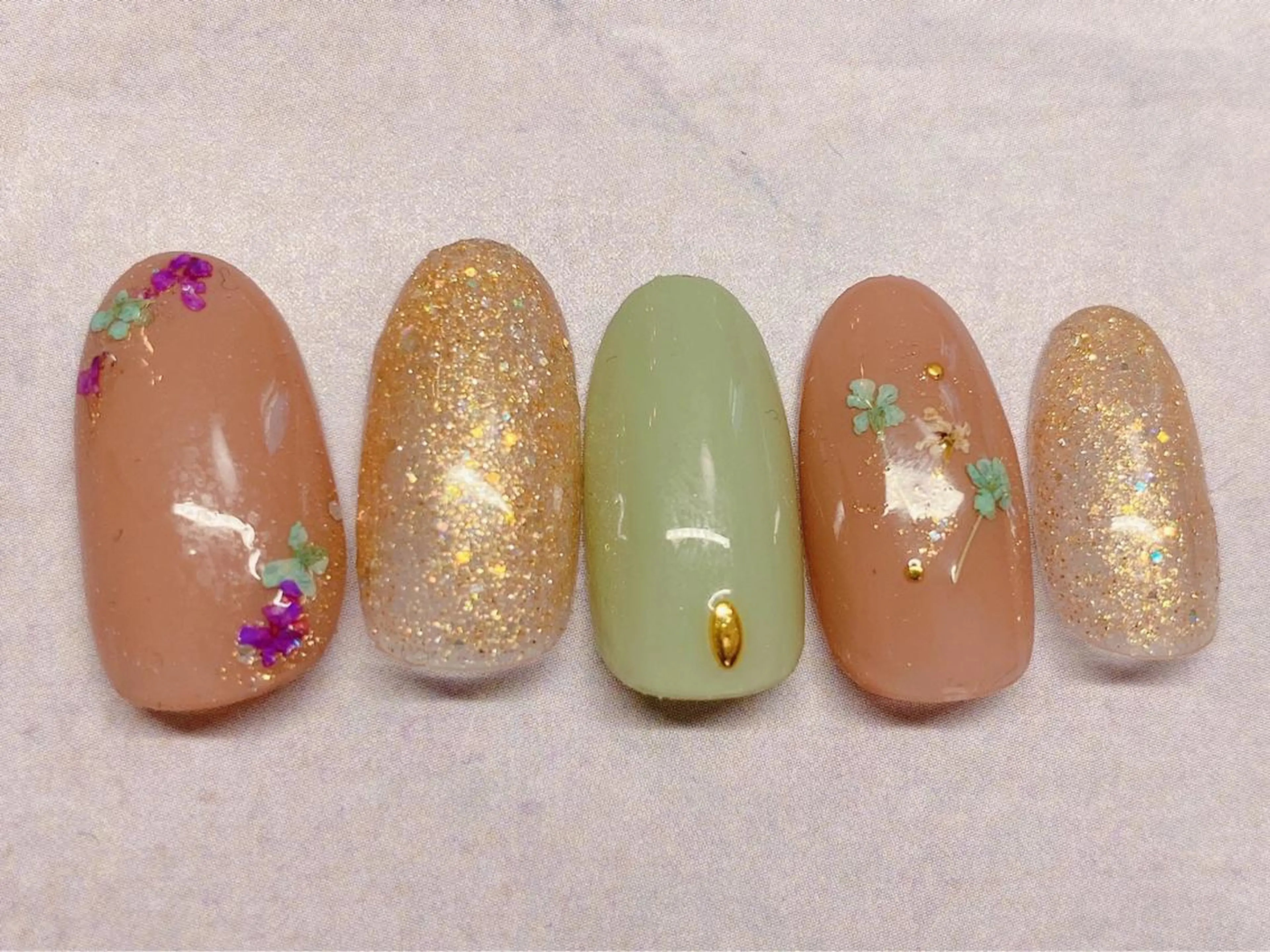 ネイル ハンドネイル Ribbon 佐野店のネイルデザイン