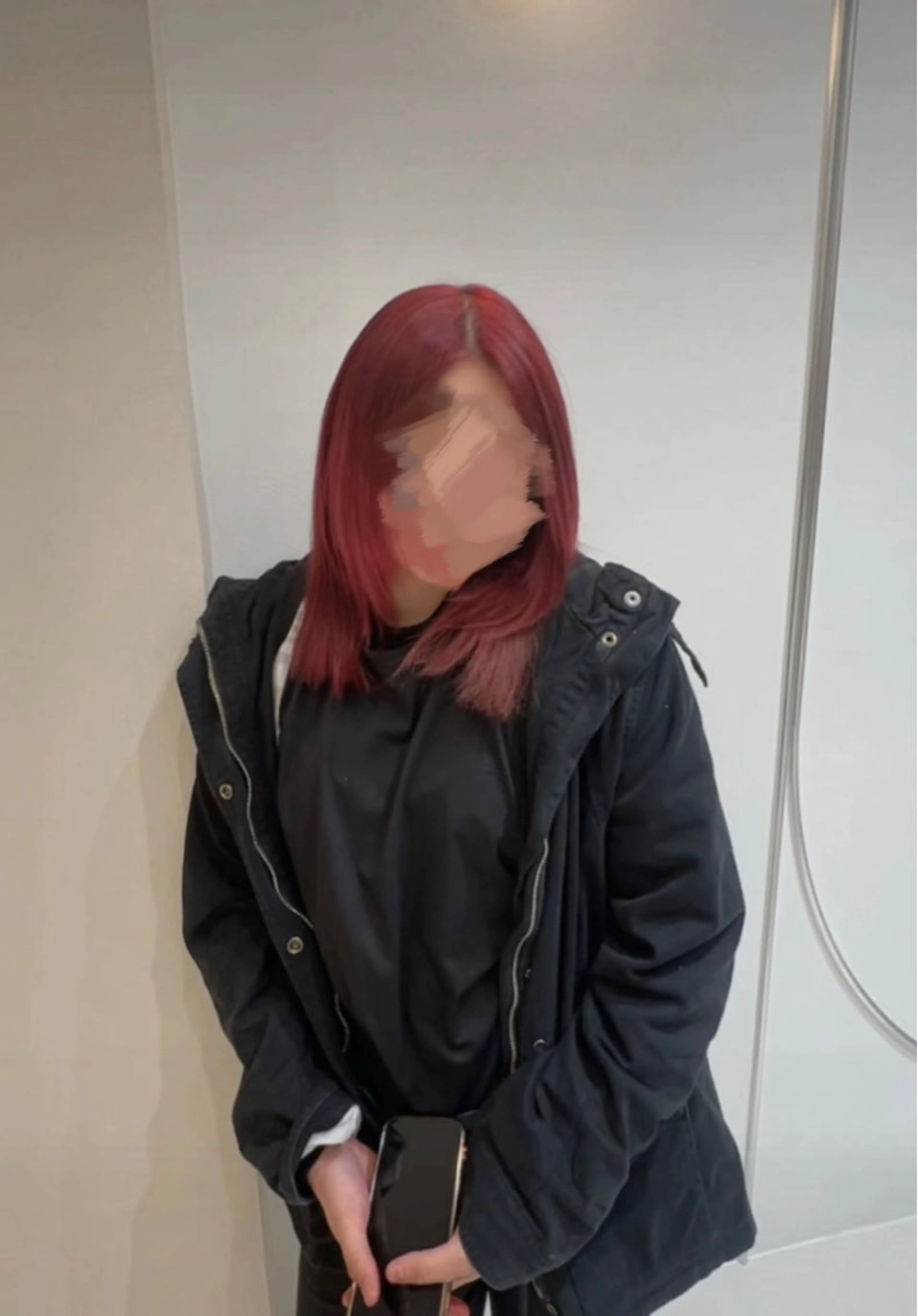 ミディアム カラー カット /エクステ 坪内翔音のヘアスタイル