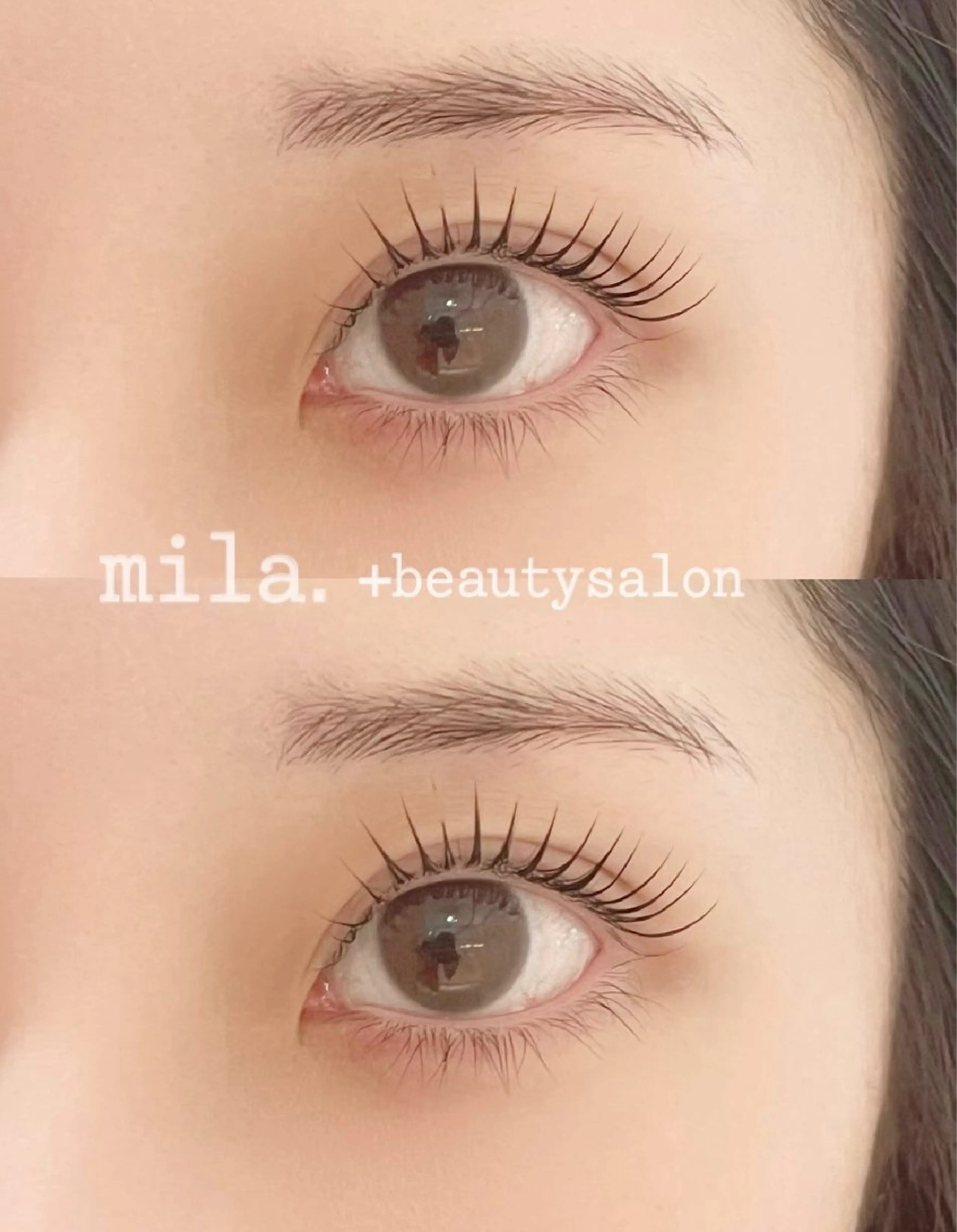 マツエク・マツパ マツパ 【 mila.】河嶋 菜月のマツエク・マツパデザイン