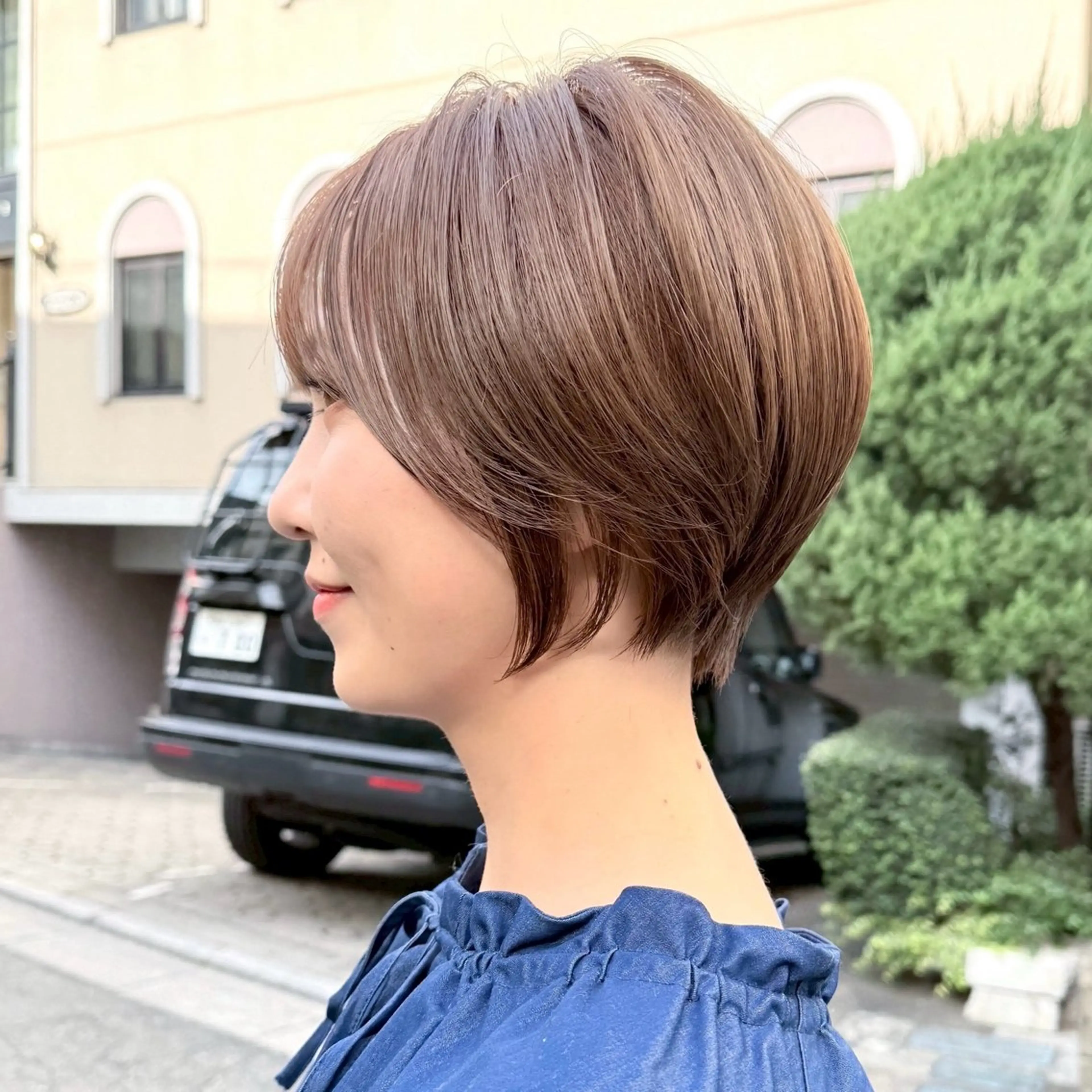 ☆土日限定☆【ボブ＆ショートカット】カット＋トリートメントモデル募集中🩵すっきりカットさせてください🩵当日予約◎の写真