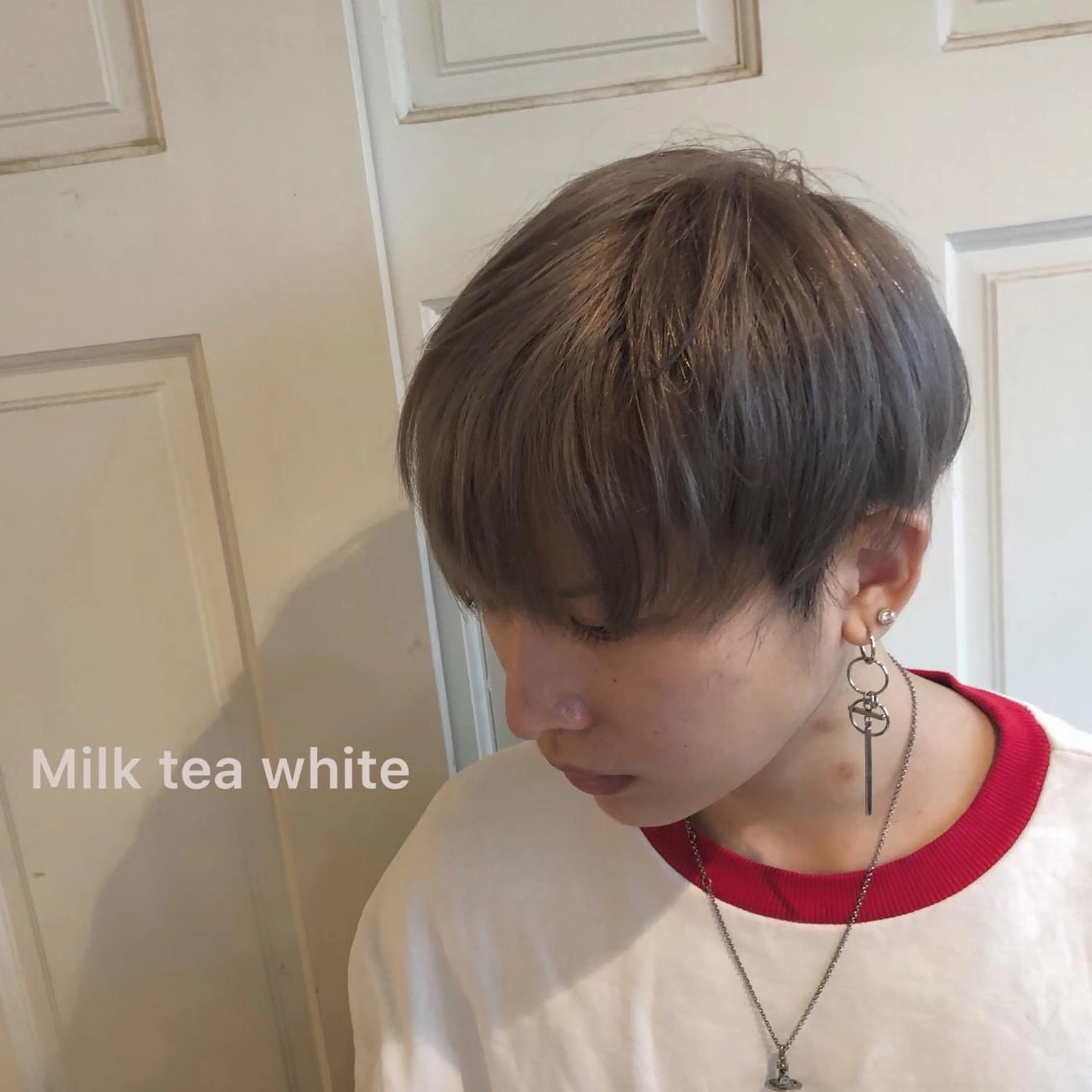 ショート ヘアカラー 🌸ハイトーン 新田　廉 🌸のヘアスタイル