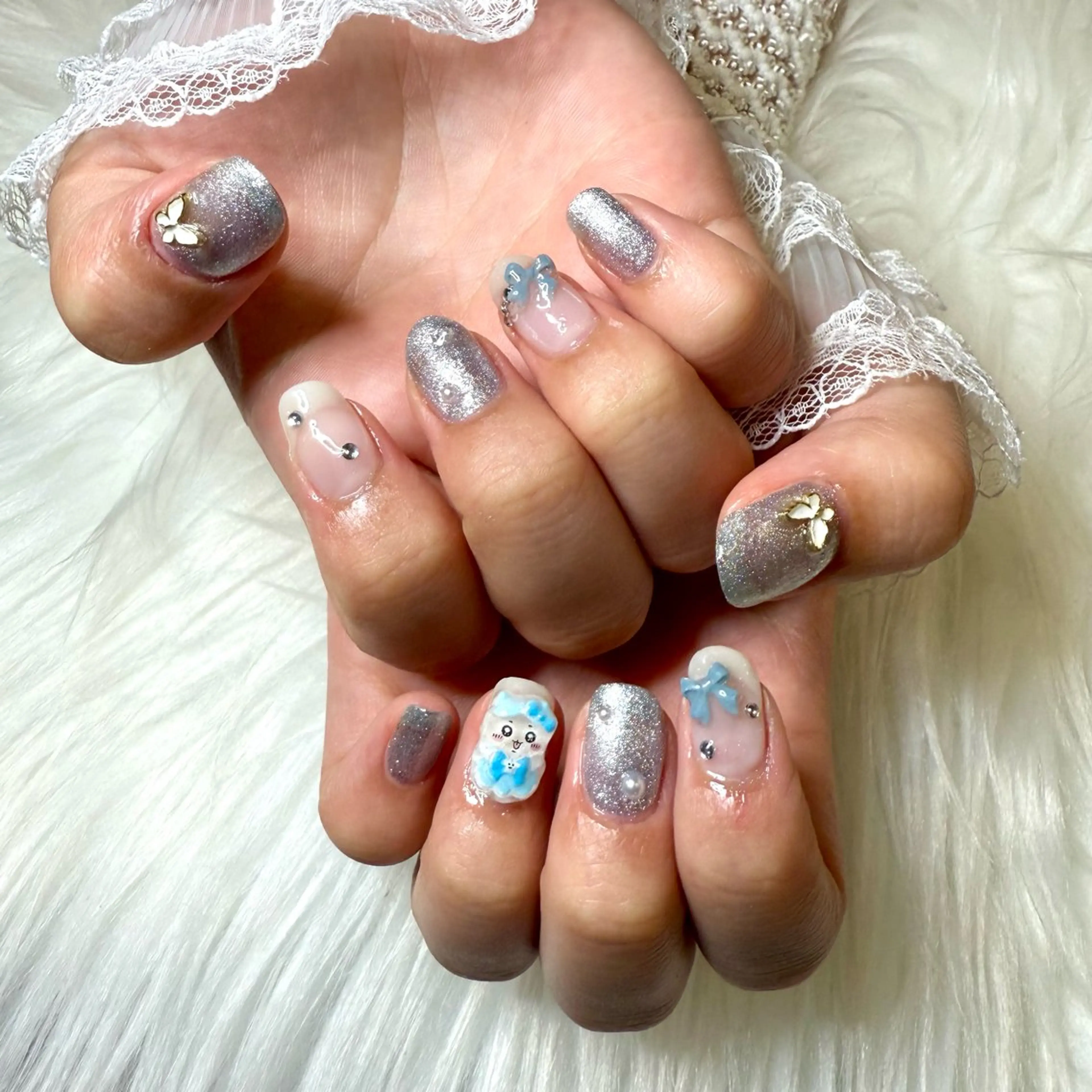 ネイル nailsalon Moa【モア】所属・natsuki 🦊🩶のネイルデザイン
