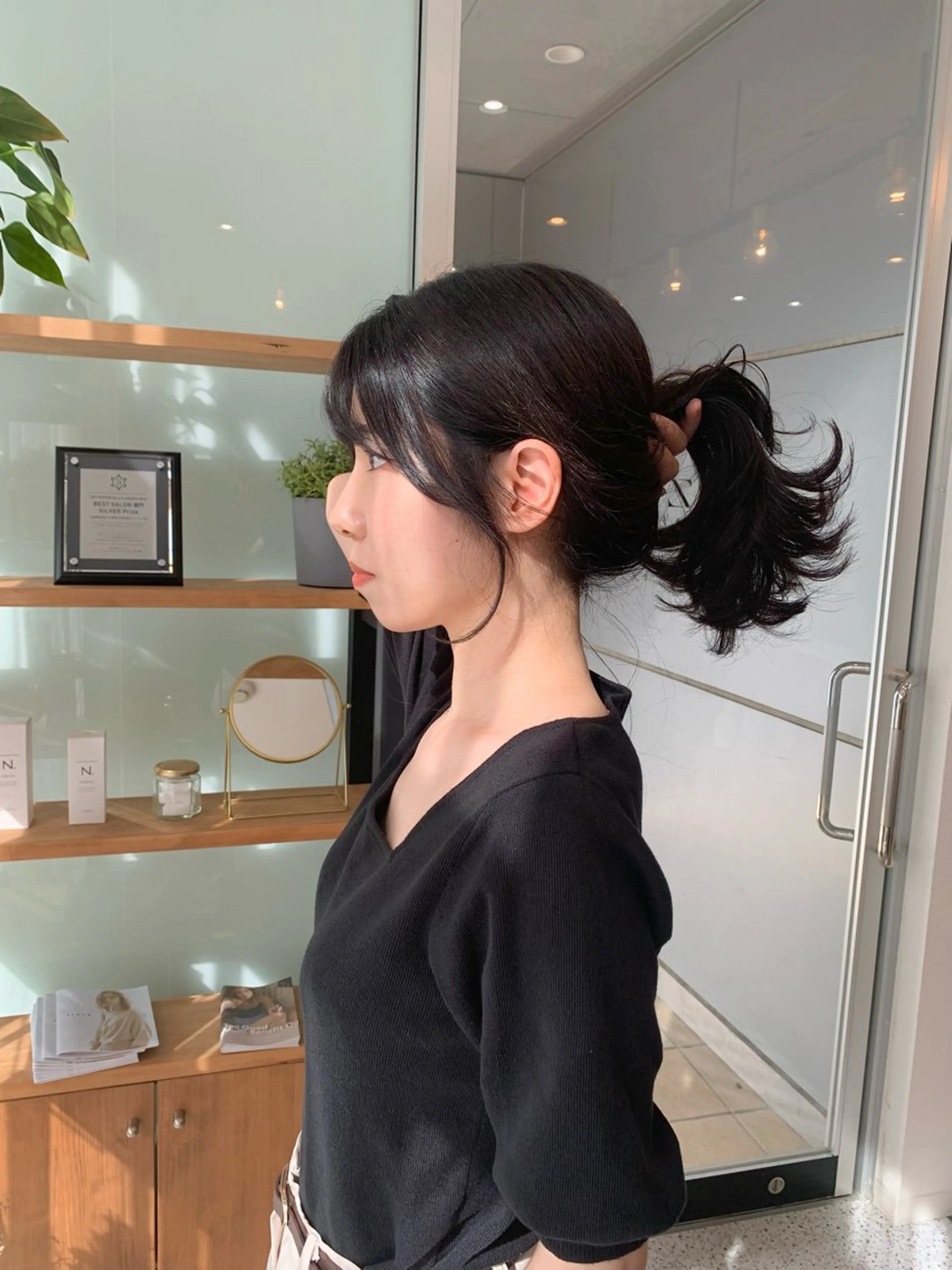 セミロング 荒木 康太のヘアスタイル