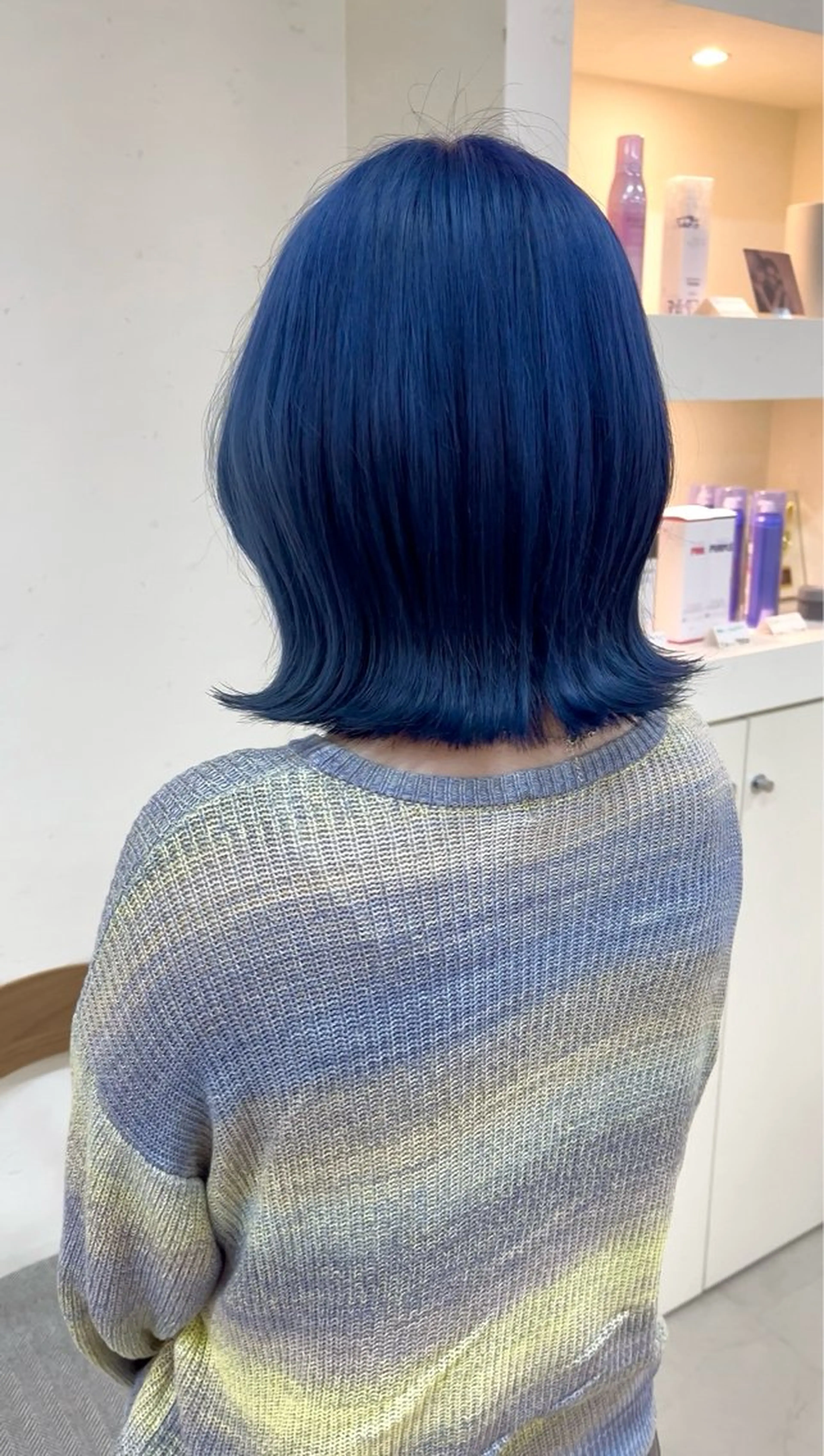 カラー ヘアカラー Lamp 柏 山口 か乃 ブリーチカラーのヘアスタイル
