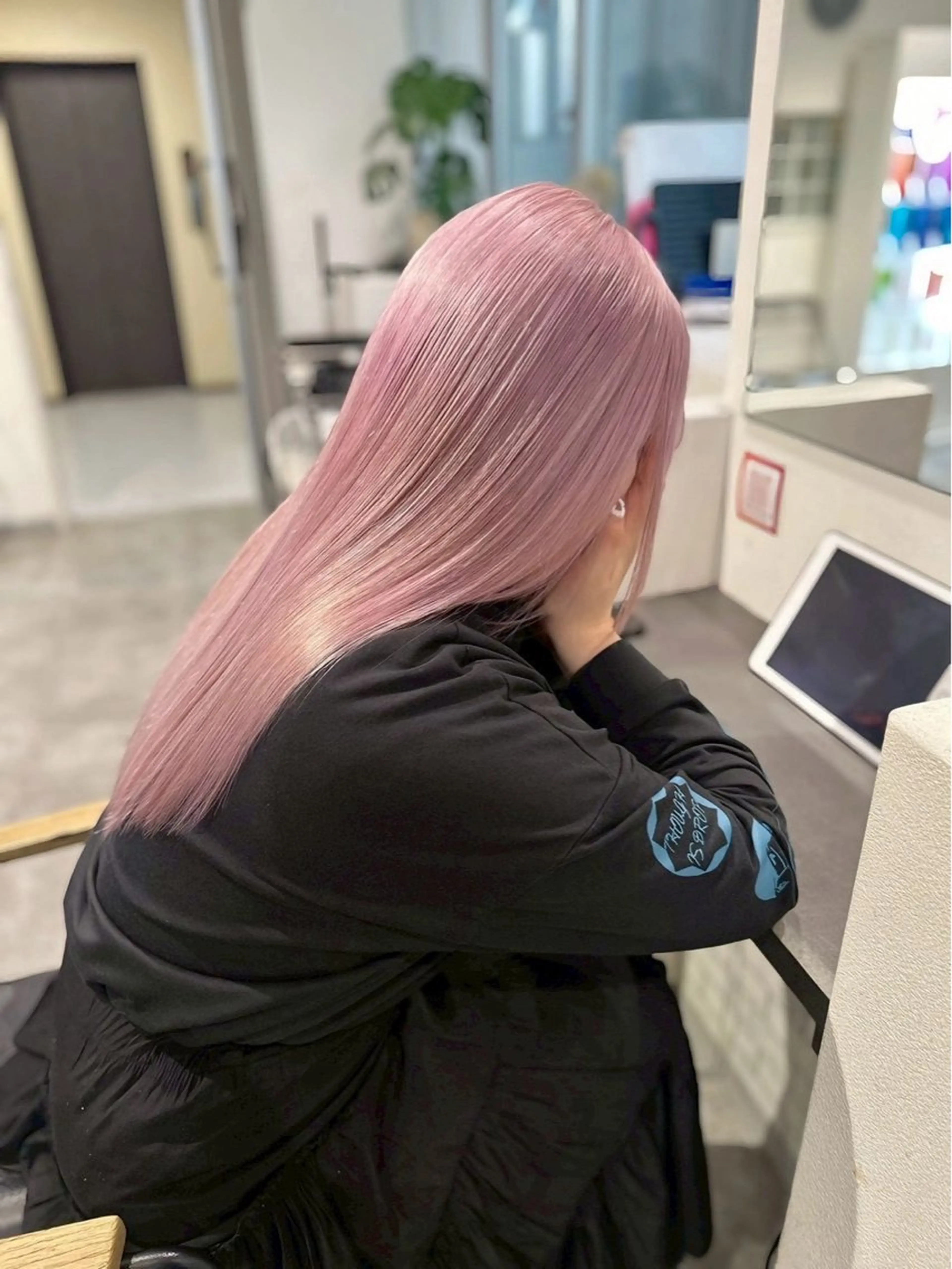 ロング カラー ヘアカラー ハイトーン /ブリーチ/miyuのヘアスタイル