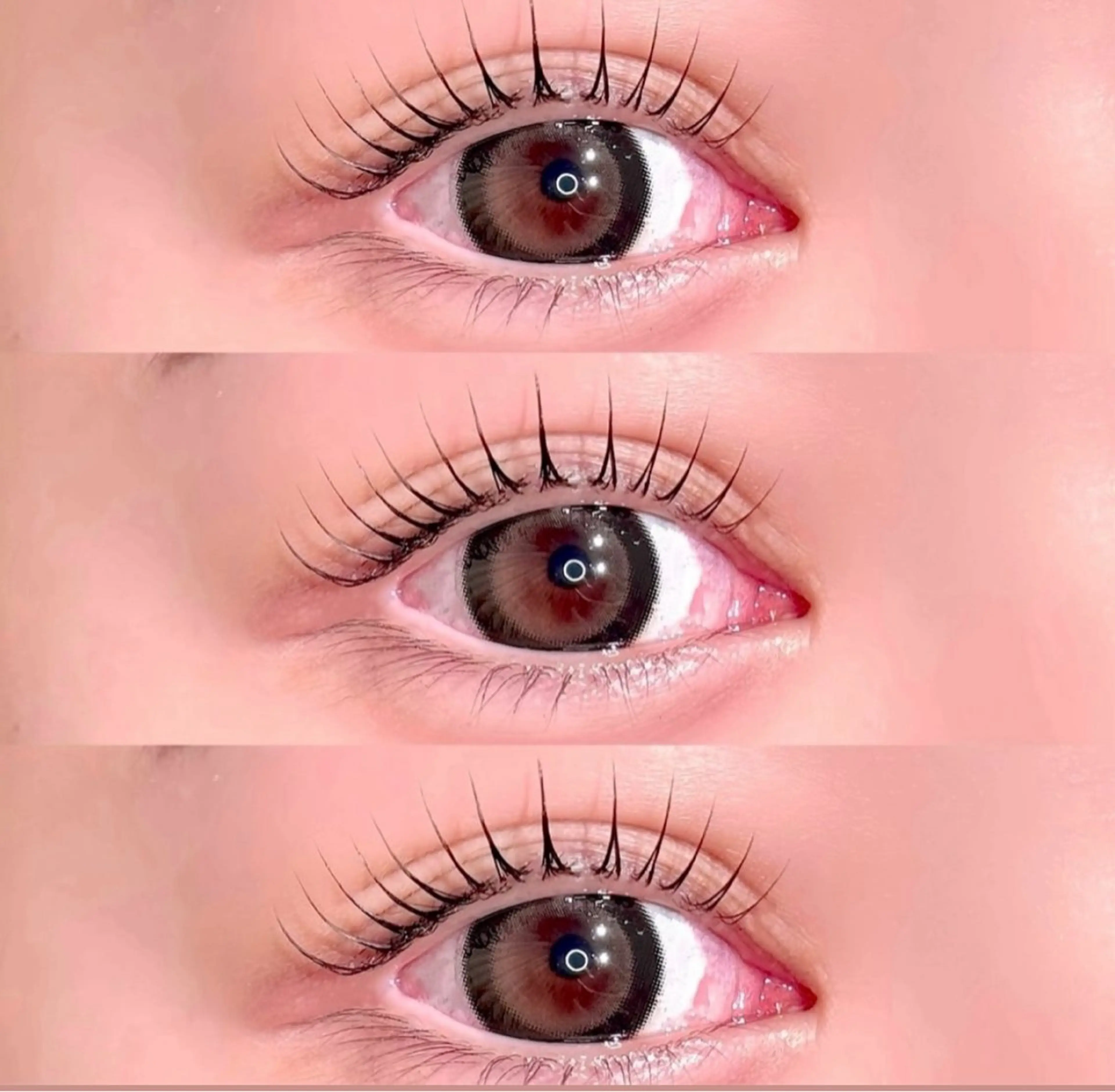 マツエク・マツパ 束感まつ毛 マツパ NANAMI🖤 ‎のマツエク・マツパデザイン