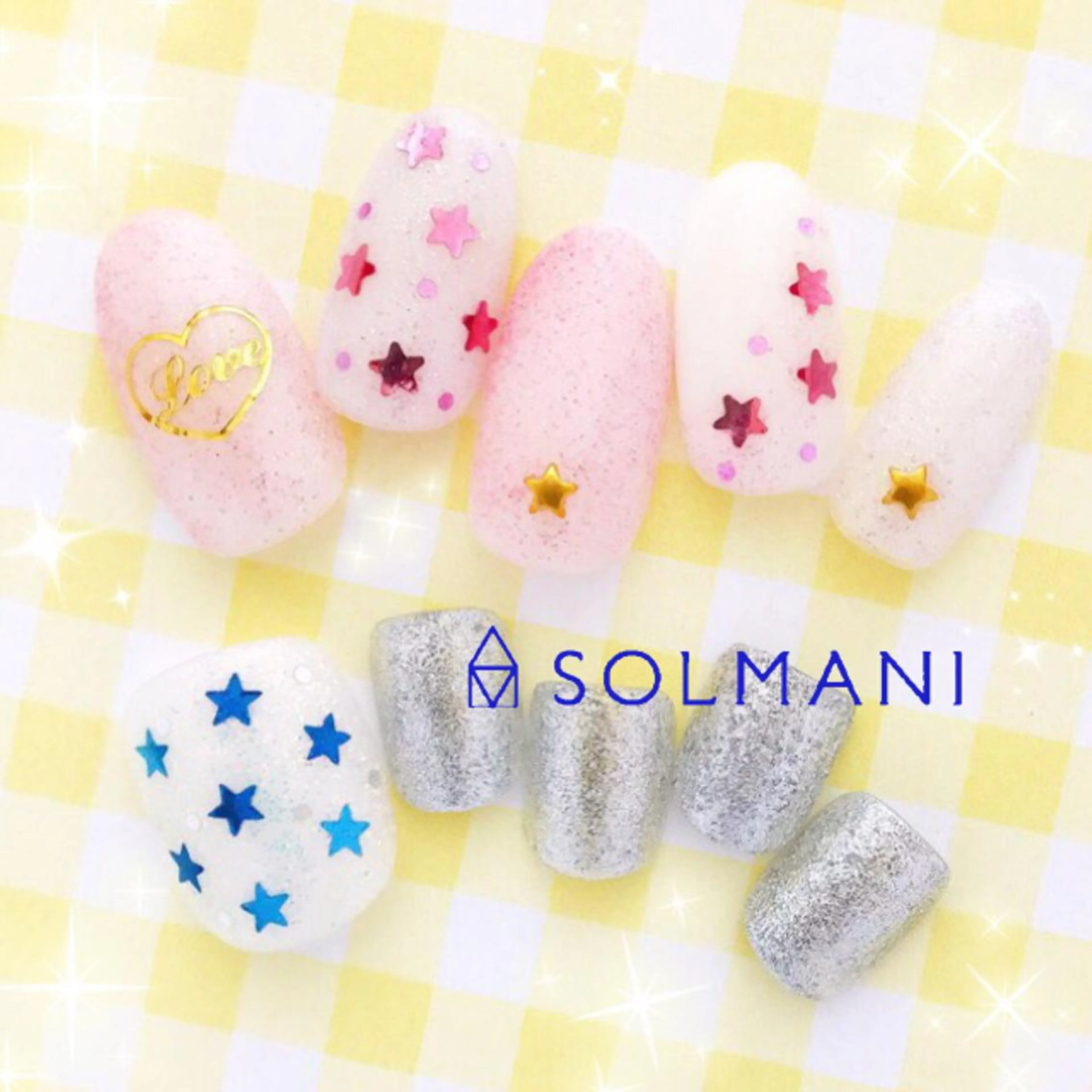 ネイル SOLMANI 予約担当のネイルデザイン