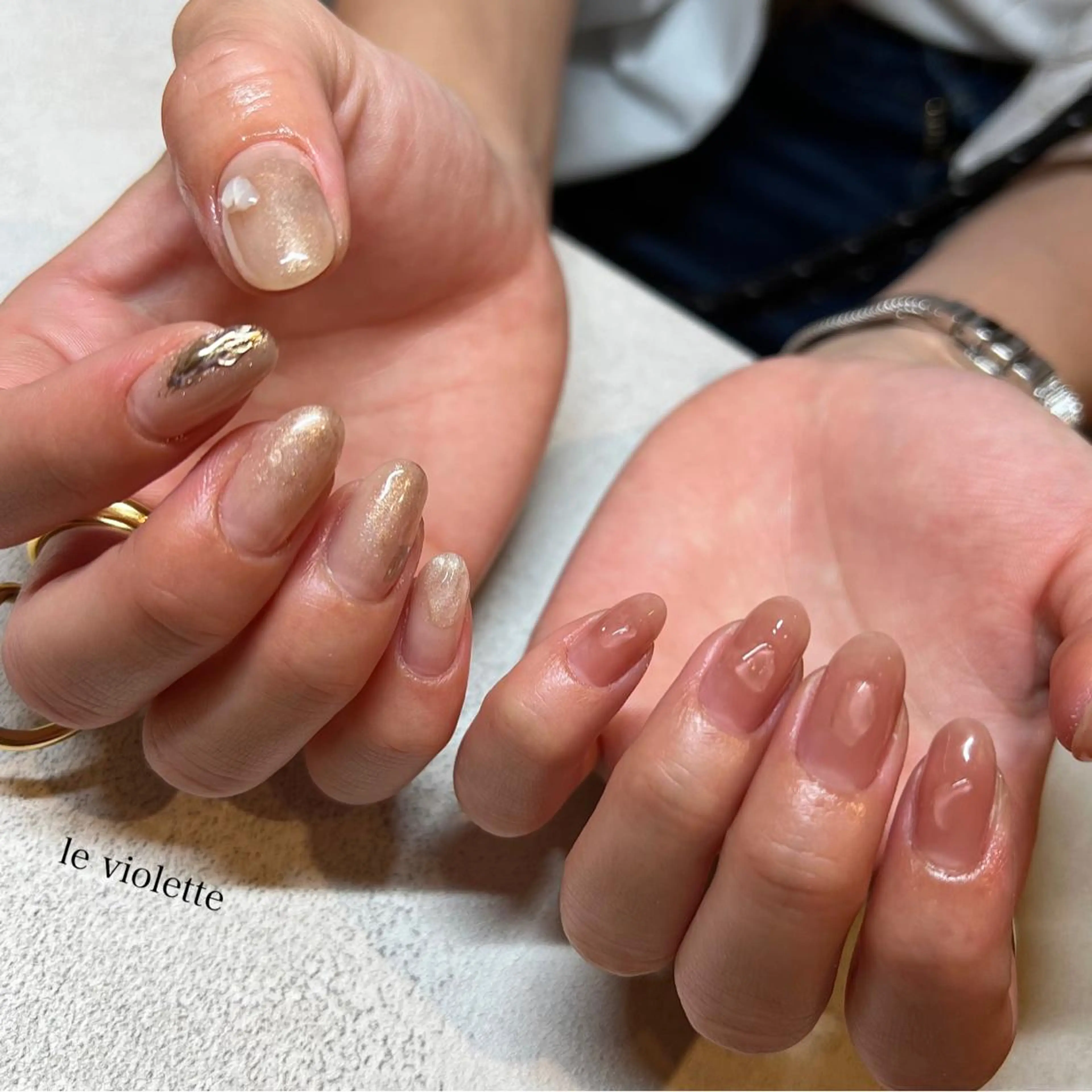 ネイル ハンドネイル le violette所属・le violetteのネイルデザイン