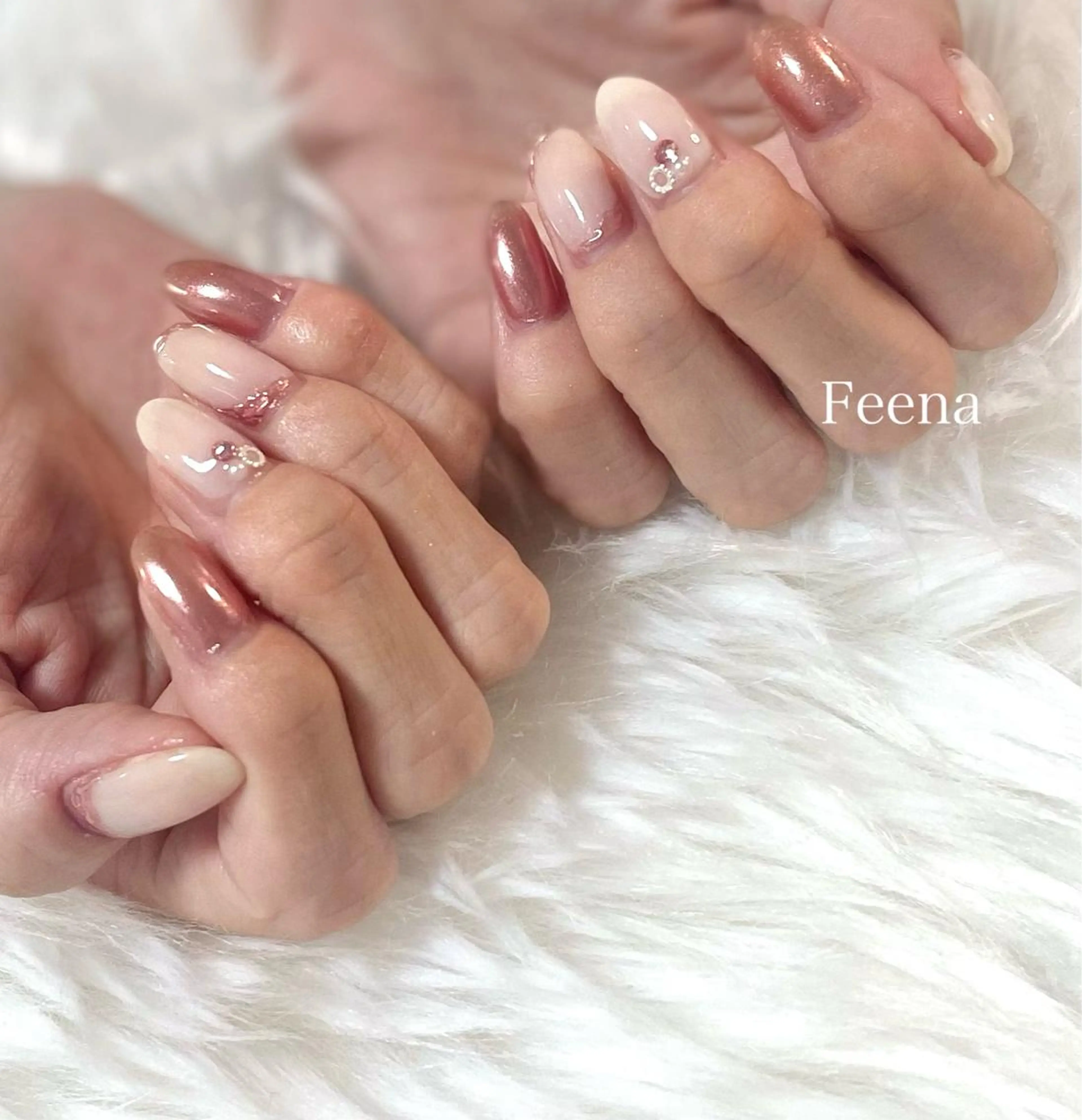 ネイル amu nail. RINAのネイルデザイン