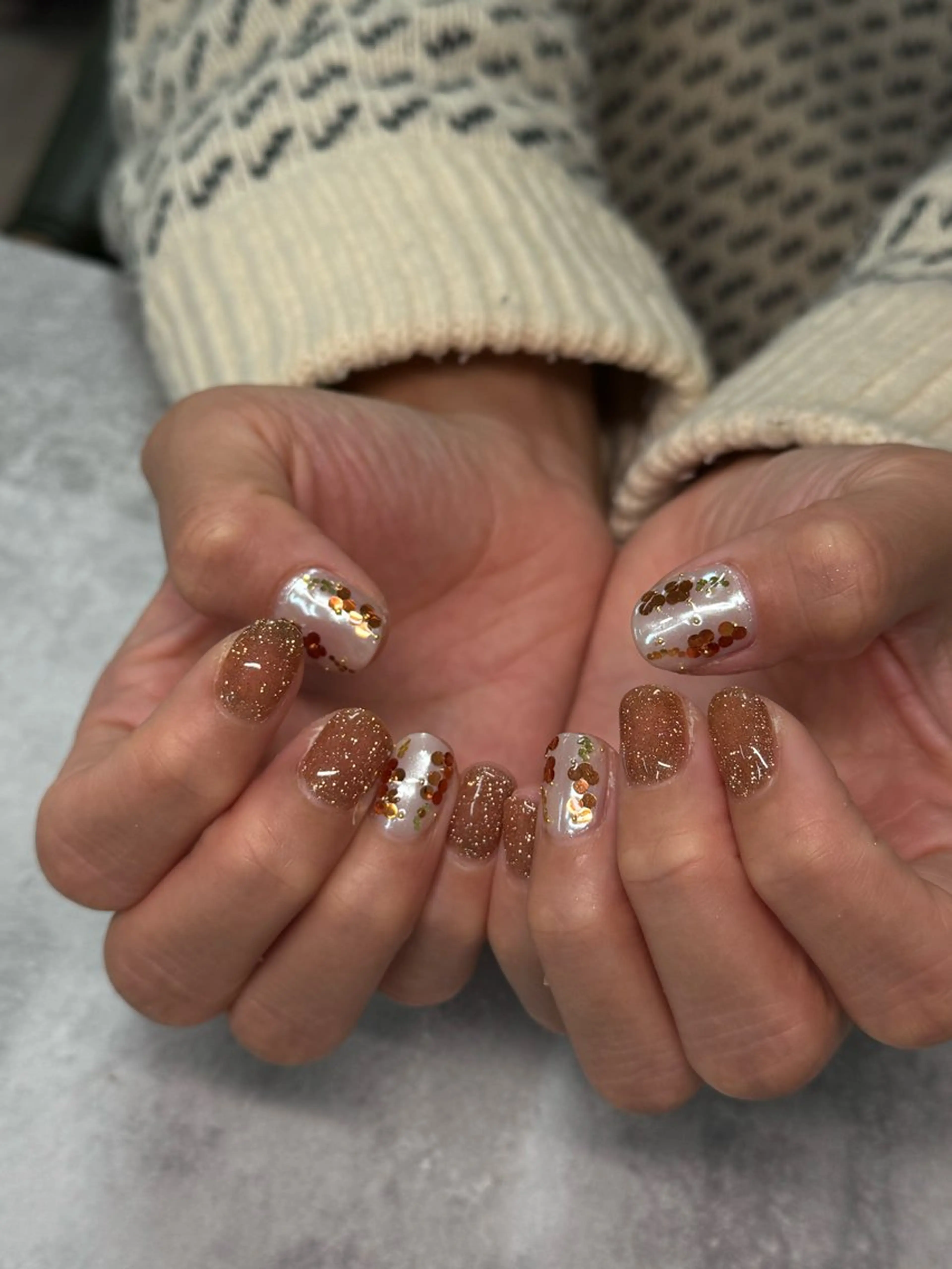 ネイル ハンドネイル Glad nail honokaのネイルデザイン