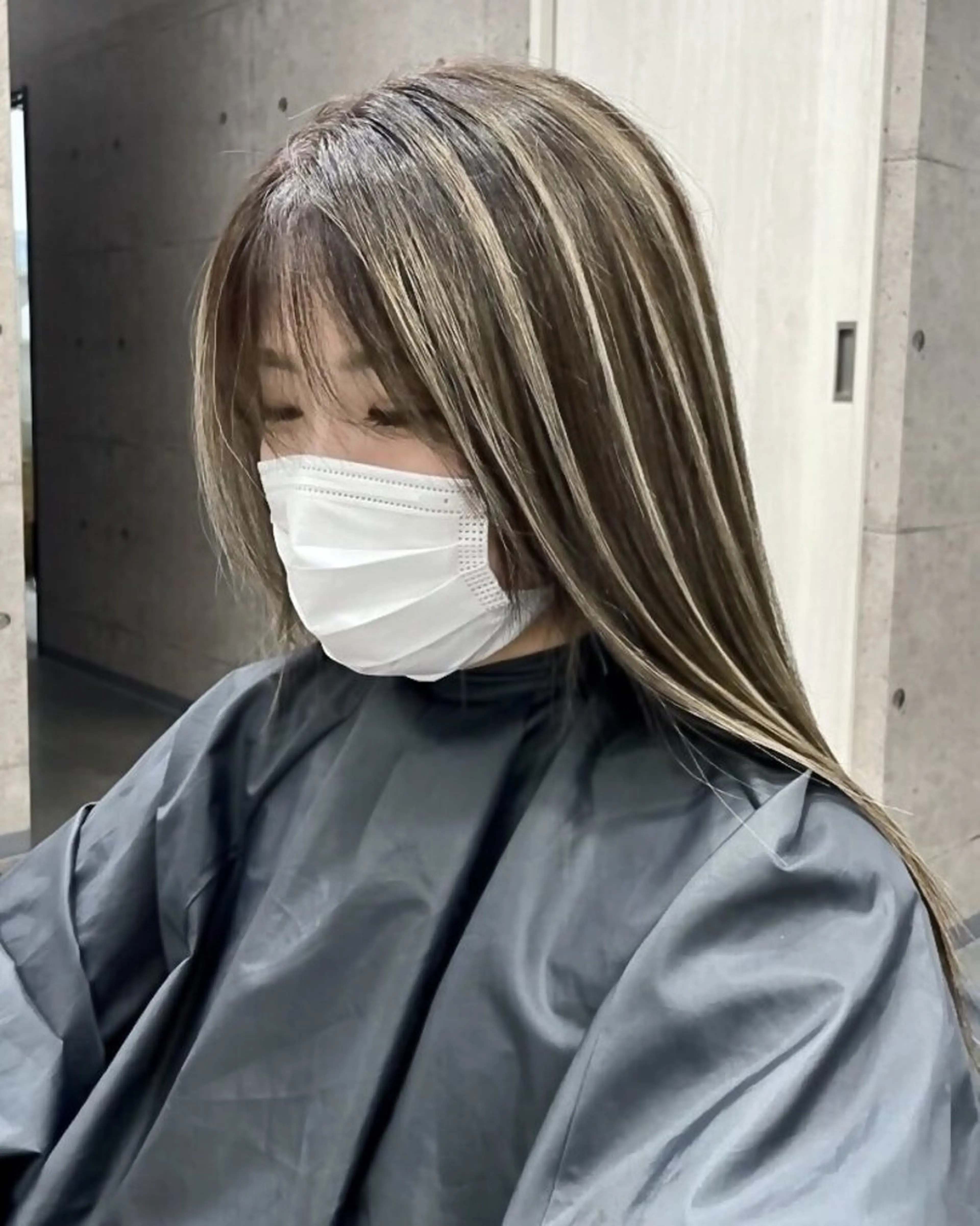 ロング Una並木坂　透明感カラー&髪質改善&韓国ヘア所属・モテ髪美容師♡ ひなたのヘアスタイル