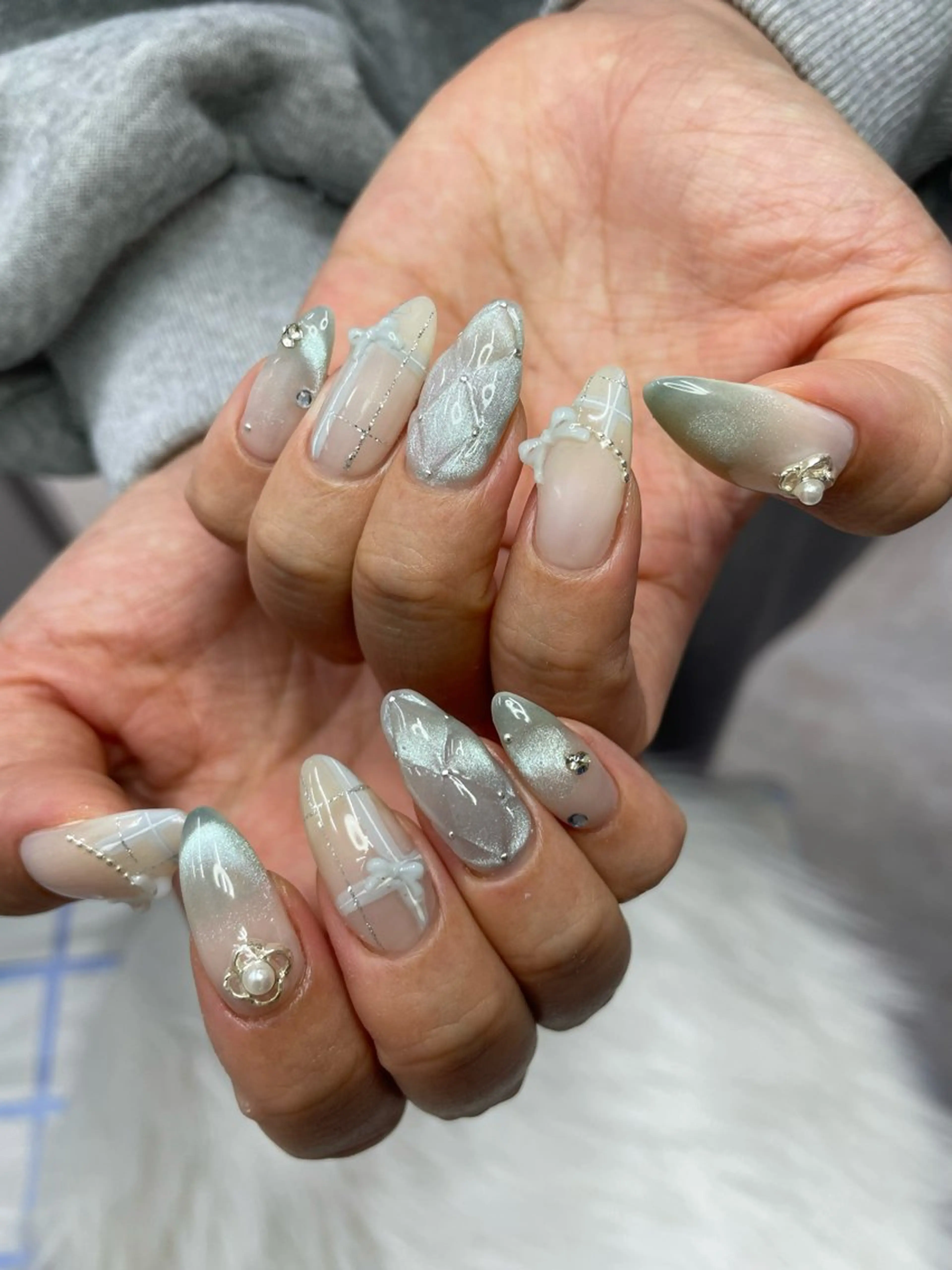 ネイル ハンドネイル ひめか🫁 推し概念・個性派のネイルデザイン