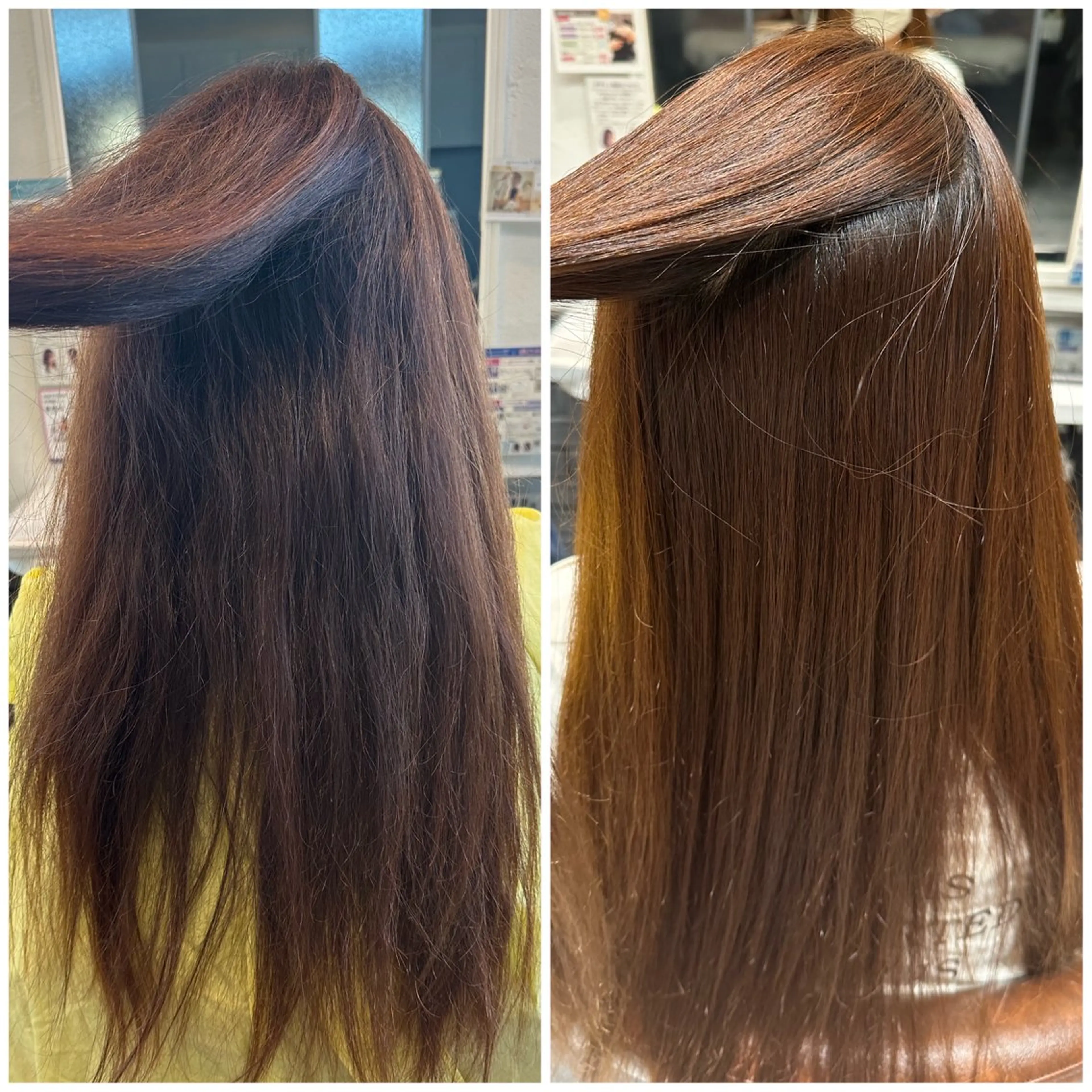 ロング ロング 縮毛矯正 TELAHAIR成田 マネージャー吉野美羽のヘアスタイル