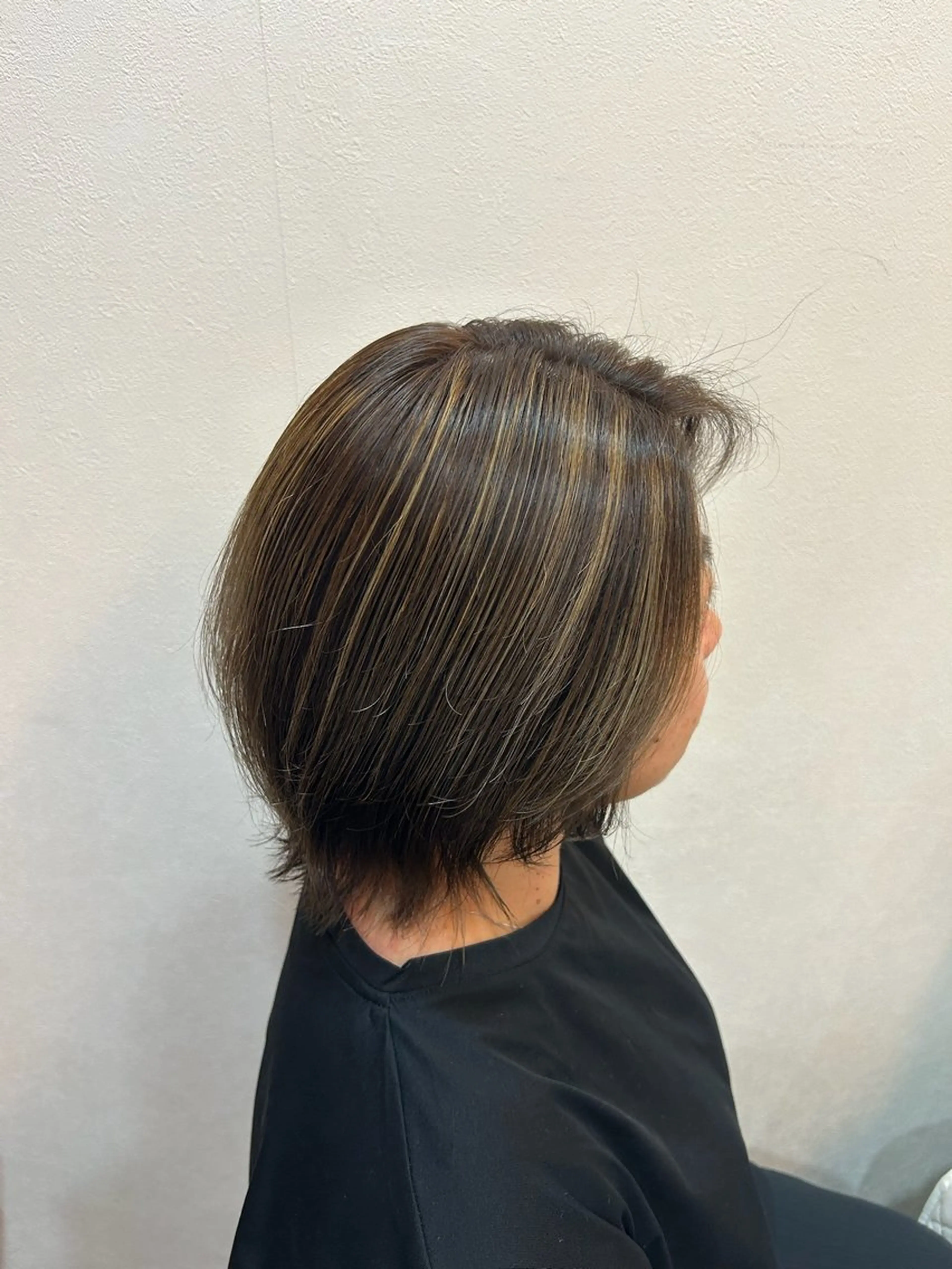 ハイライトカラー🧡(全体カラー込み)の写真