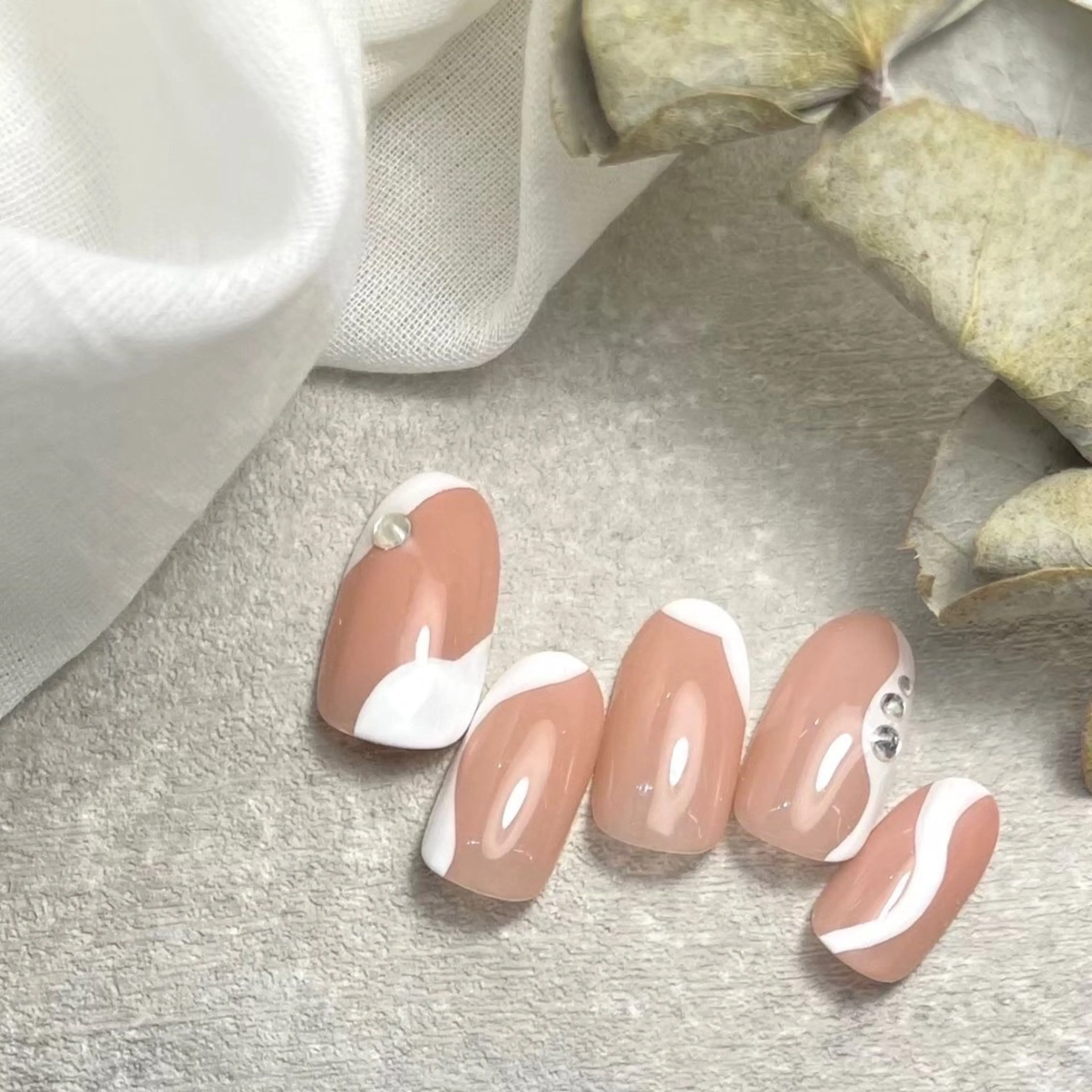 ネイル アートネイル ネイルチップ ⭐︎休業中の練習⭐︎ JNA認定講師髙橋のネイルデザイン