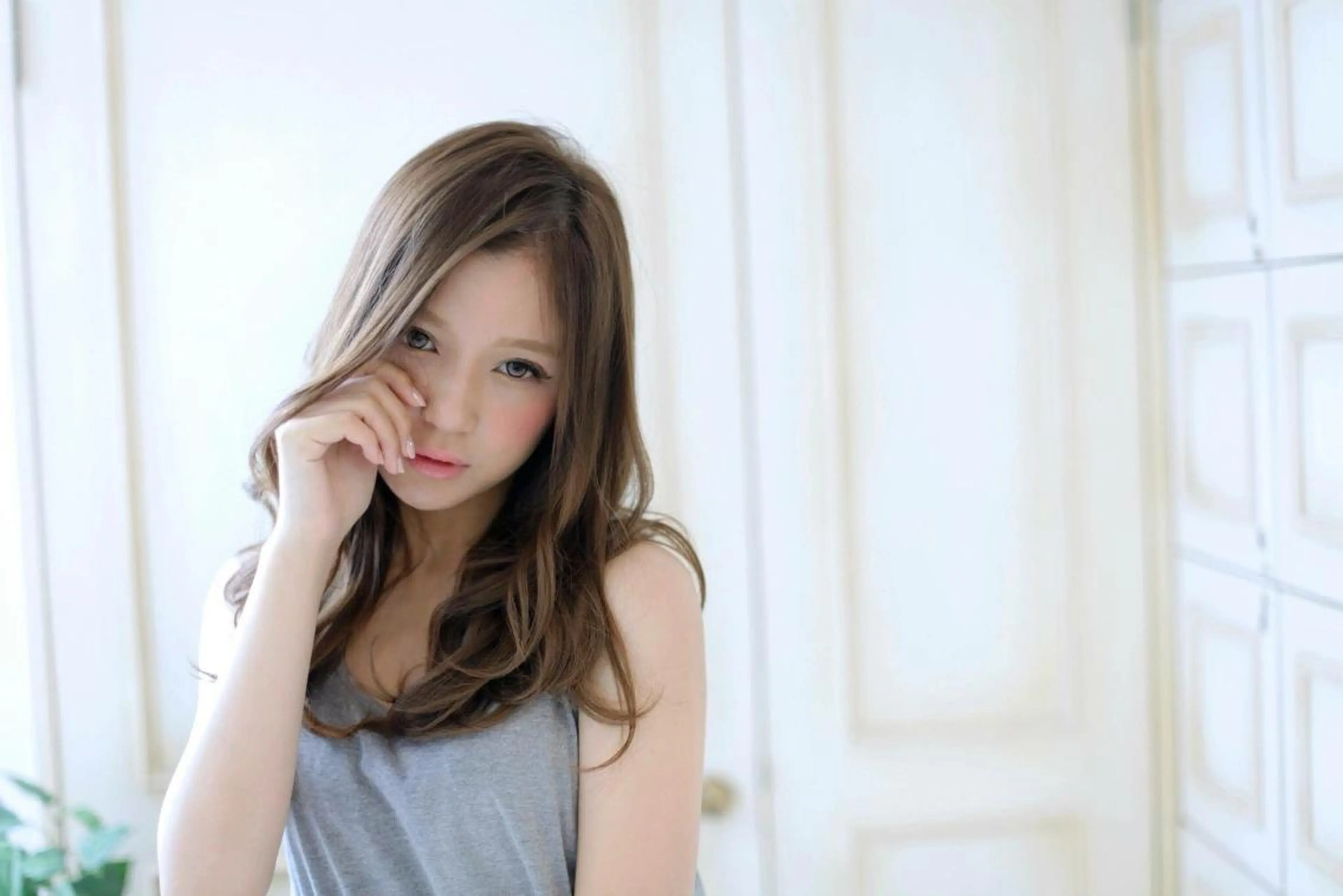 ヘアアレンジ 透明感カラー💖 Stylist佐藤澪のマツエク・マツパデザイン