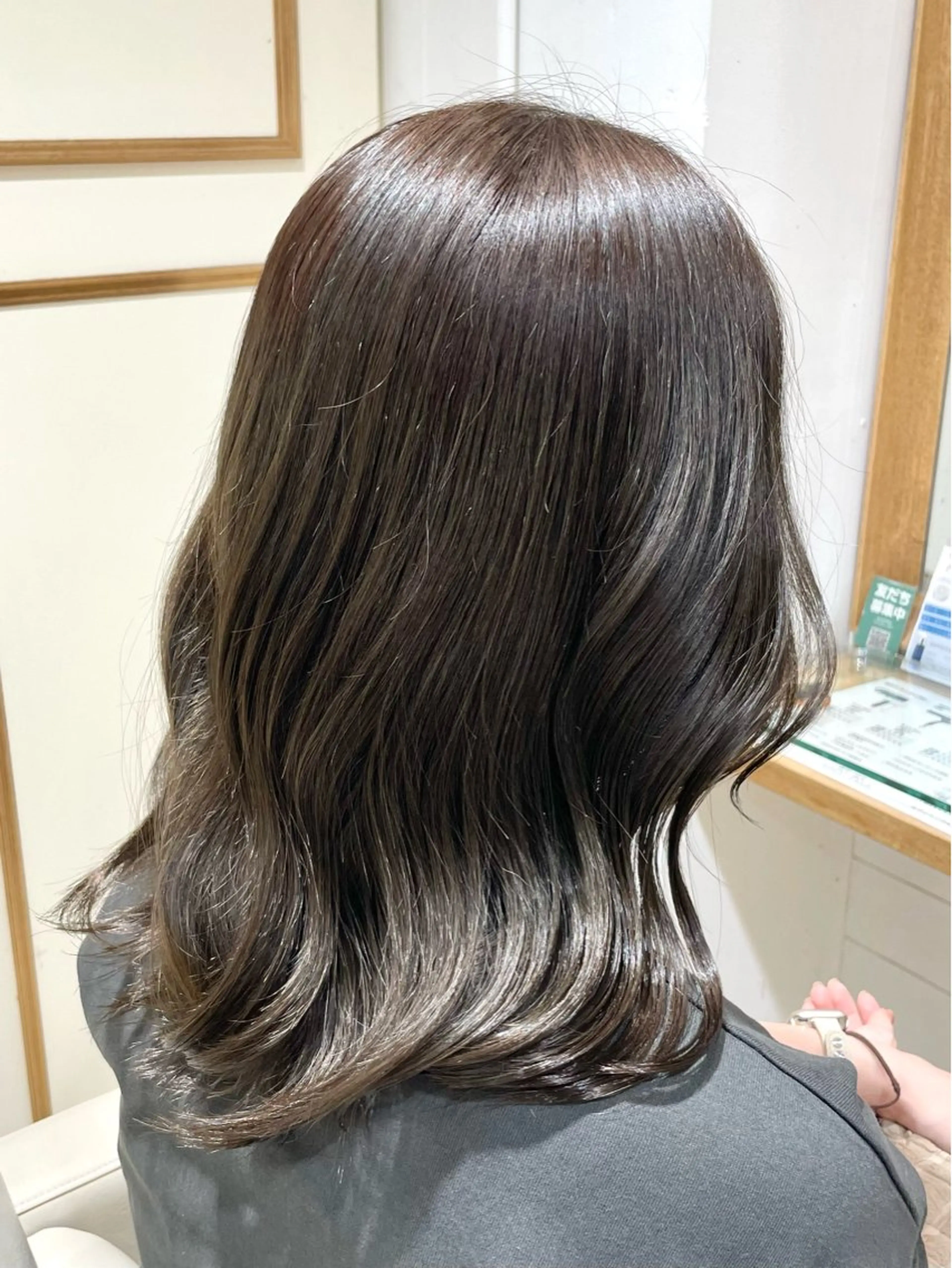 似合わせカット+潤艶ケアカラー🫧の写真