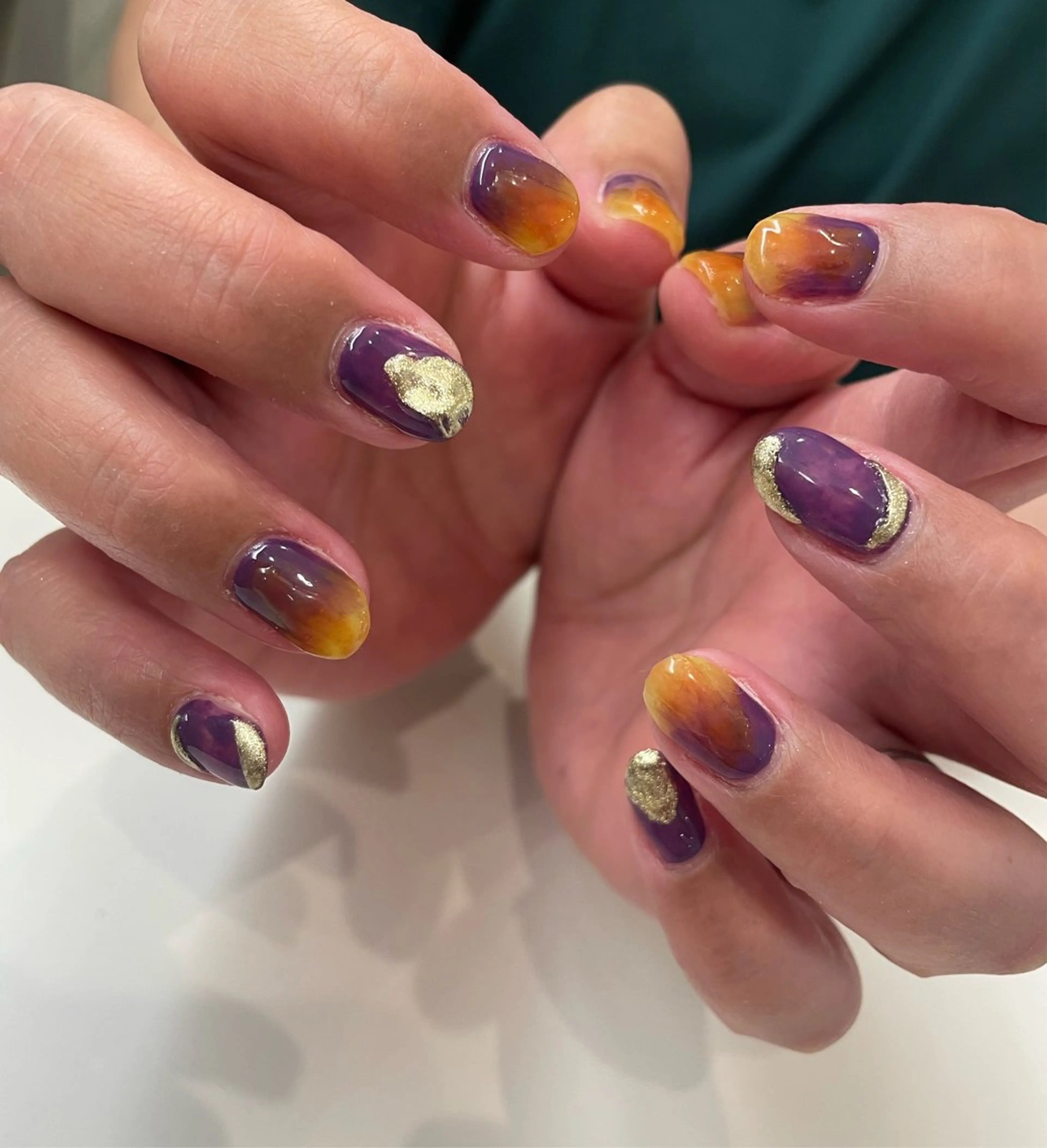 ショート ハンドネイル mallee nailのネイルデザイン