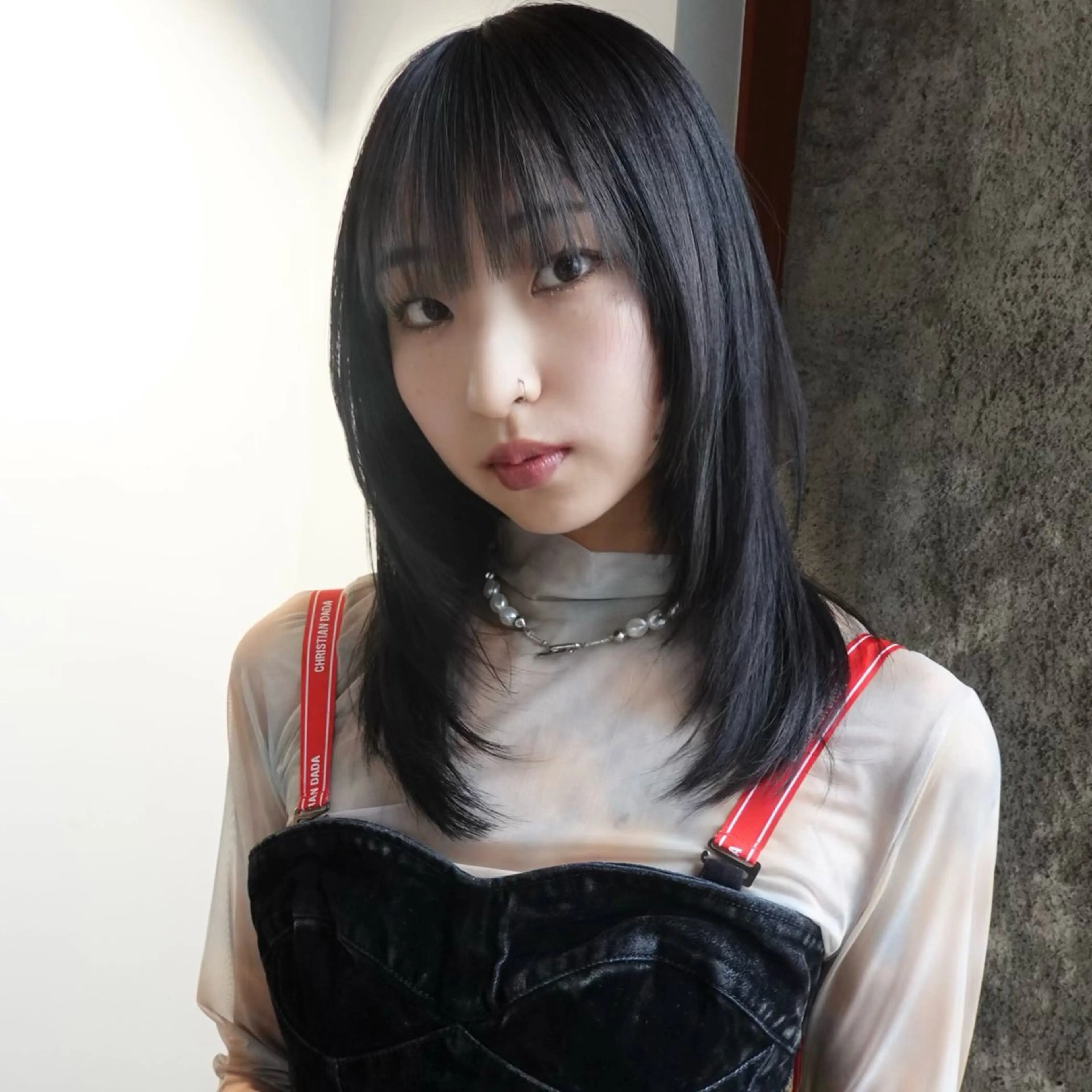 ロング 顔まわりレイヤー レイヤーカット カット bloc japon所属・ﾌﾞﾚｲｽﾞ˚✧₊⁎ ﾚｲﾔｰToriのヘアスタイル