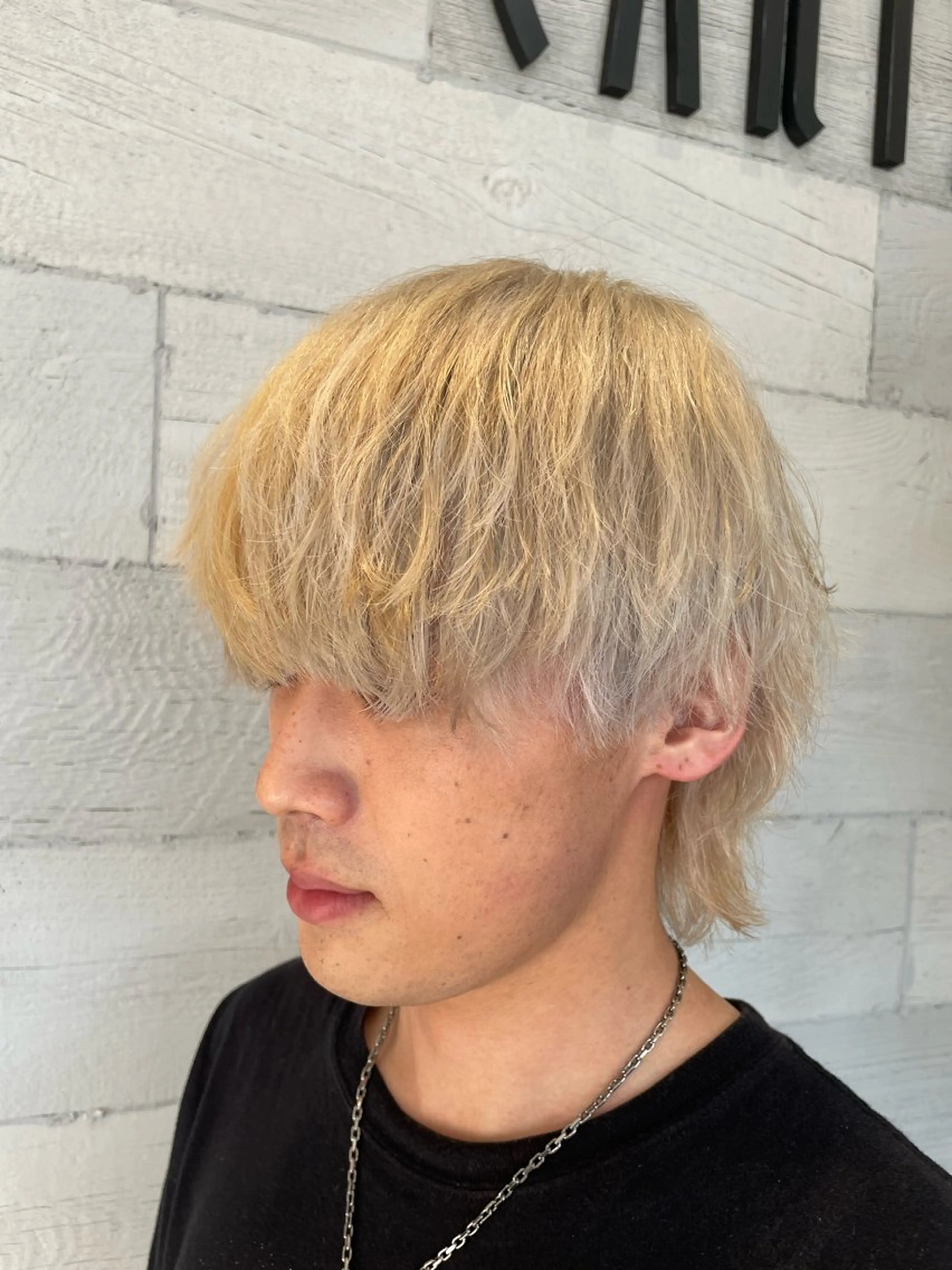 カラー メンズ 今岡 育美のヘアスタイル