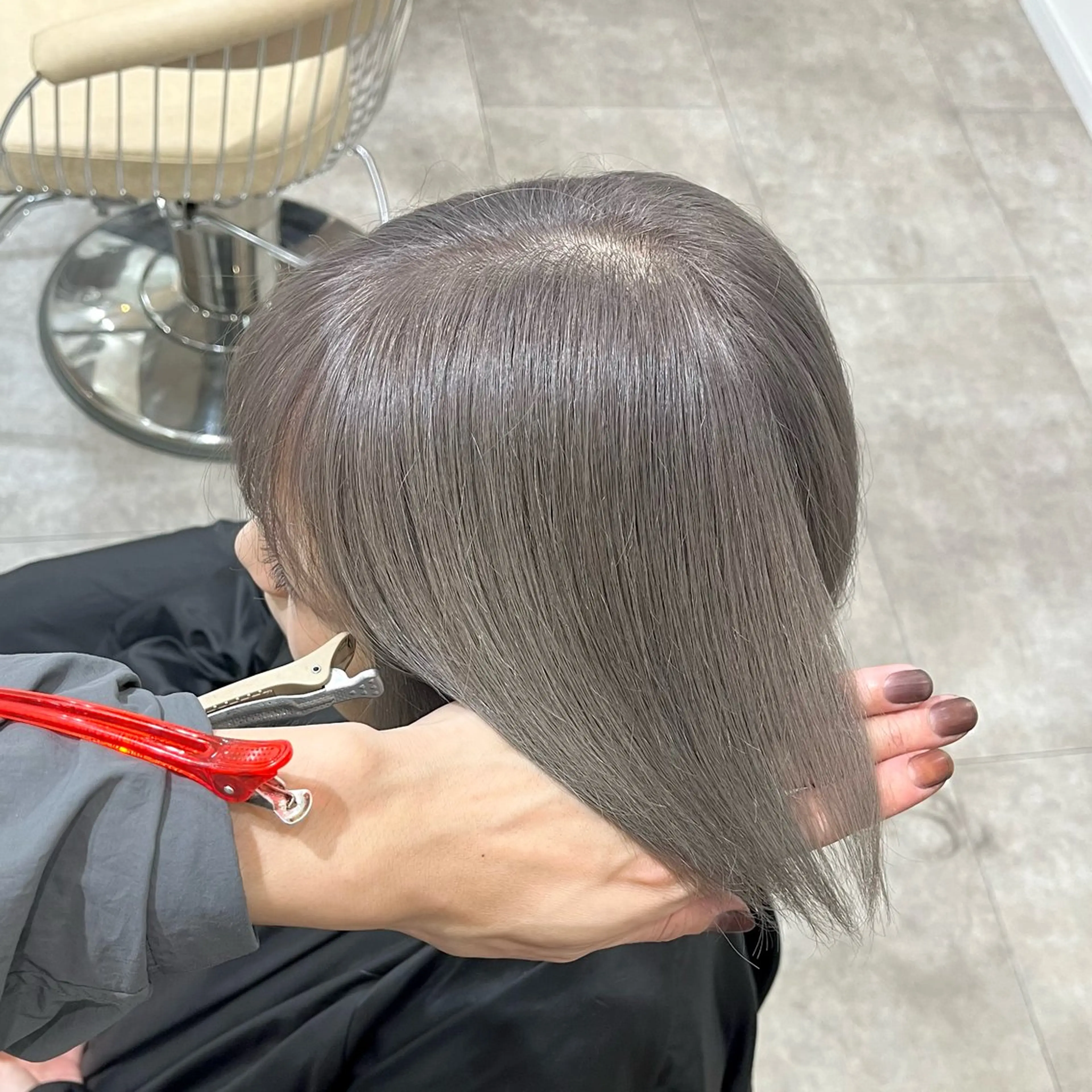 ショート カット ヘアカラー トリートメント LATE  tokyo所属・廣庭 勇人のヘアスタイル