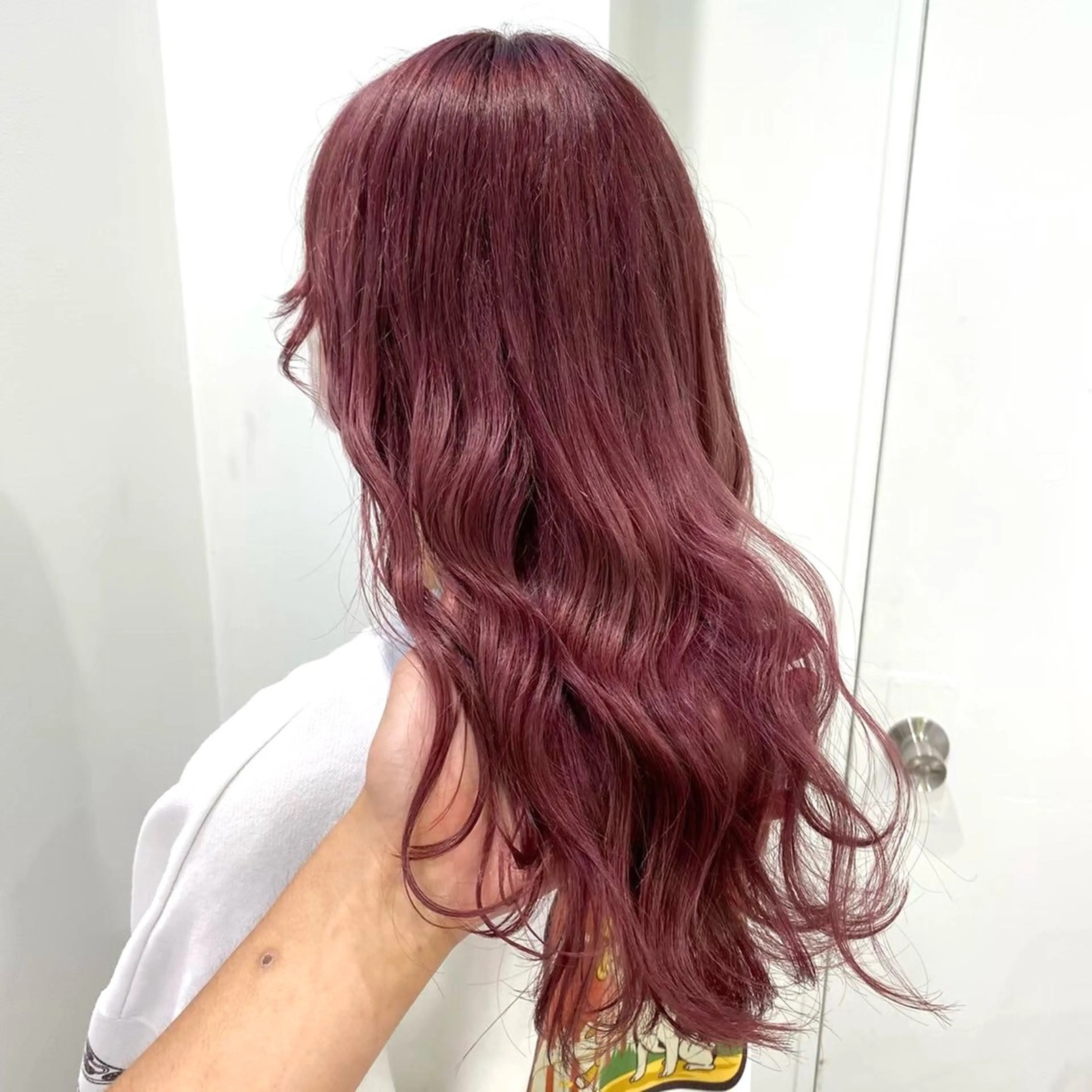 ロング カラー ヘアカラー トリートメント 【直前割】透ける艶髪 ♡ストレートのヘアスタイル