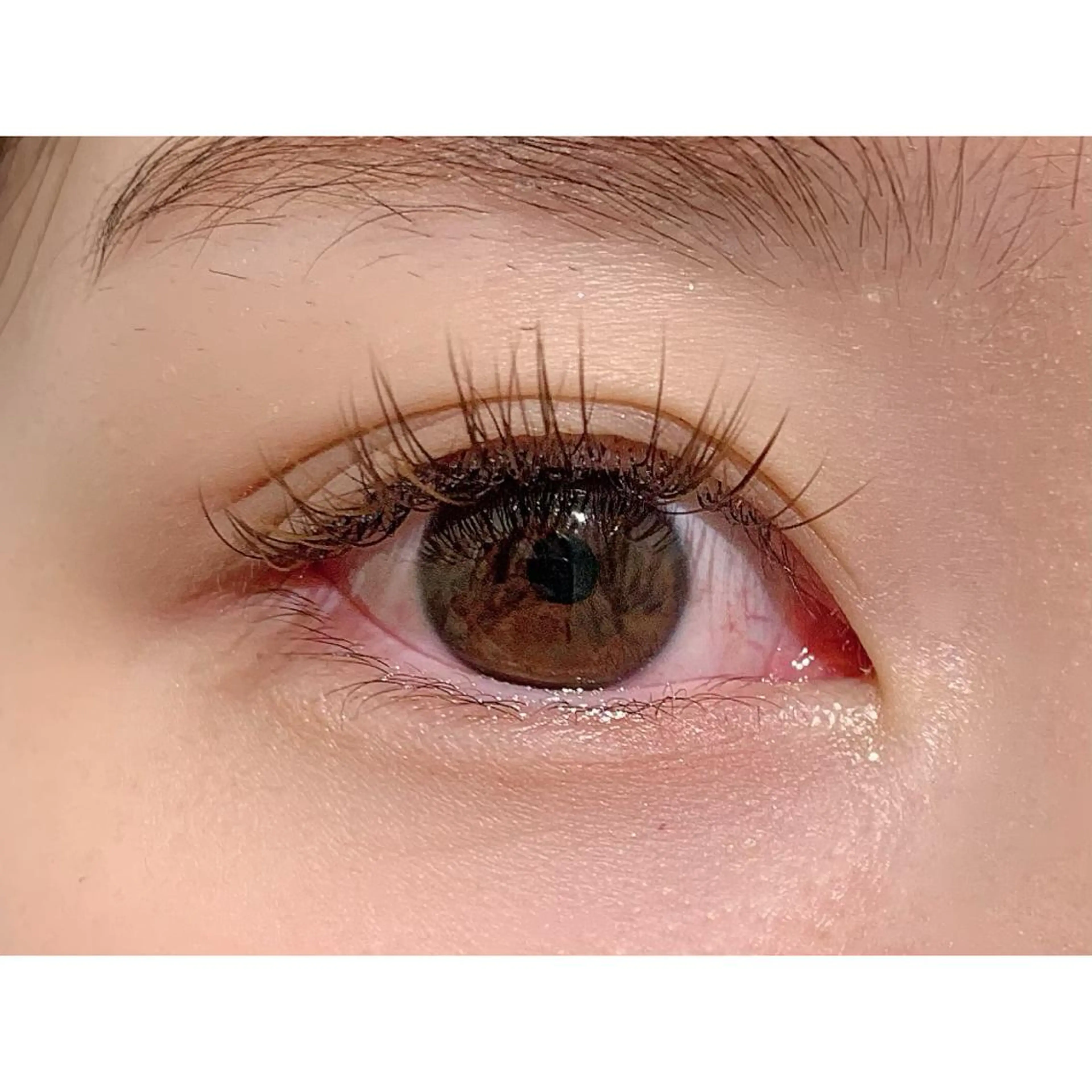 マツエク・マツパ Cカール カラーマツエク 坂西 春果のマツエク・マツパデザイン