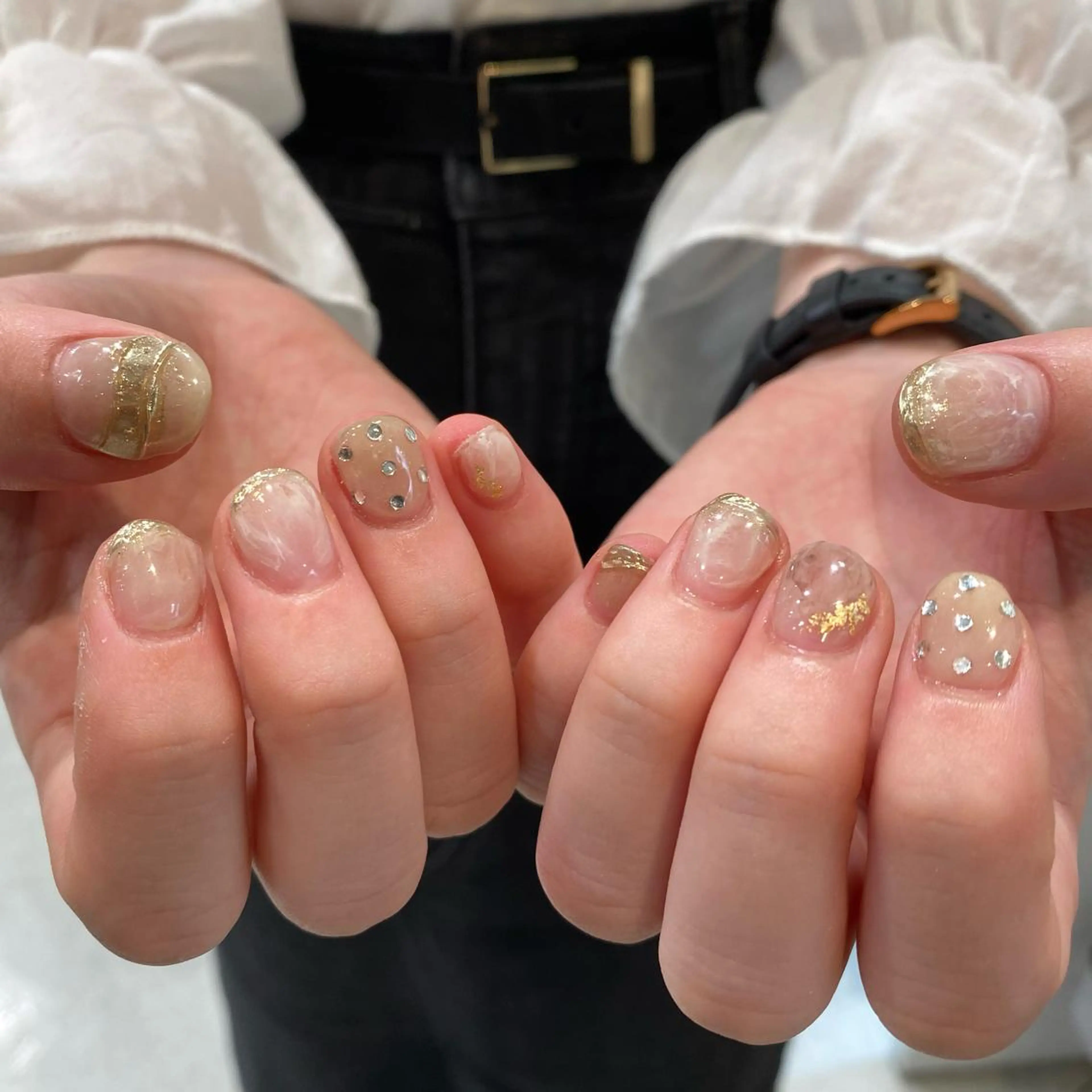 ネイル 平野葵🎀 hair/nailのネイルデザイン