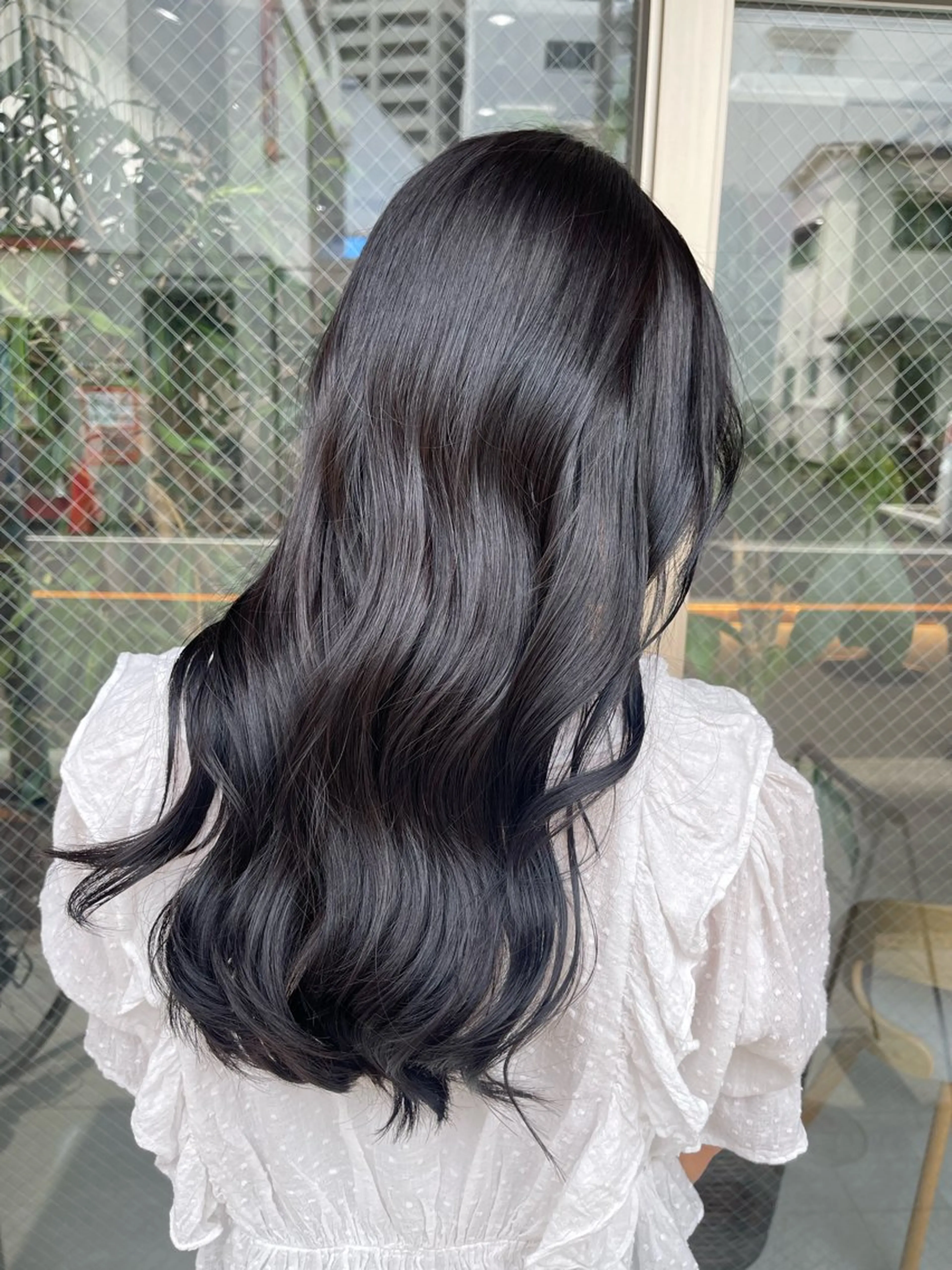 ロング カラー ブルーカラー ネイビーカラー 🩵ボブ/レイヤー /髪質改善🩵のヘアスタイル