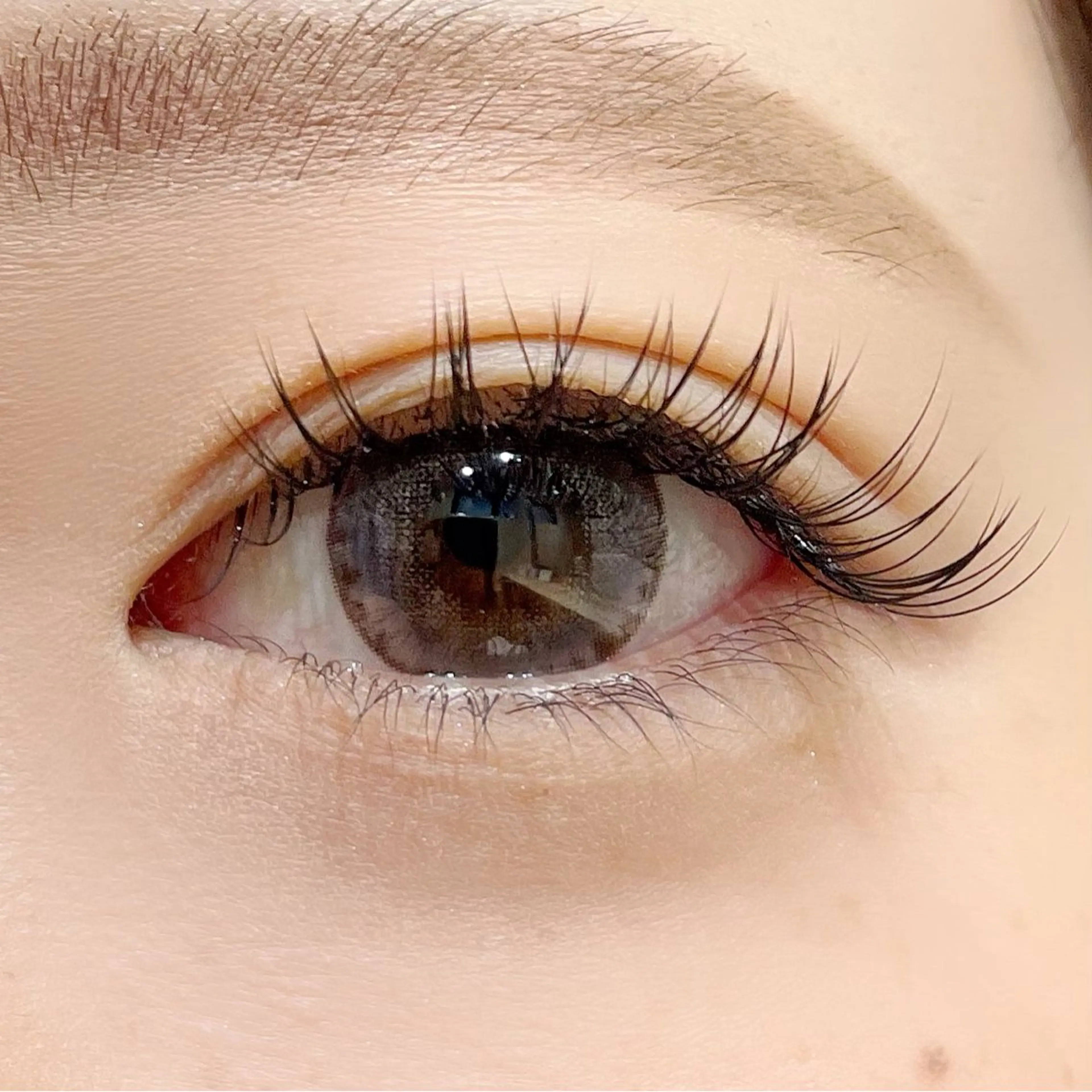 🌟しっかりボリューム🌟フラットラッシュ140本◇7000円！オフ無料　すぐ予約のみの写真