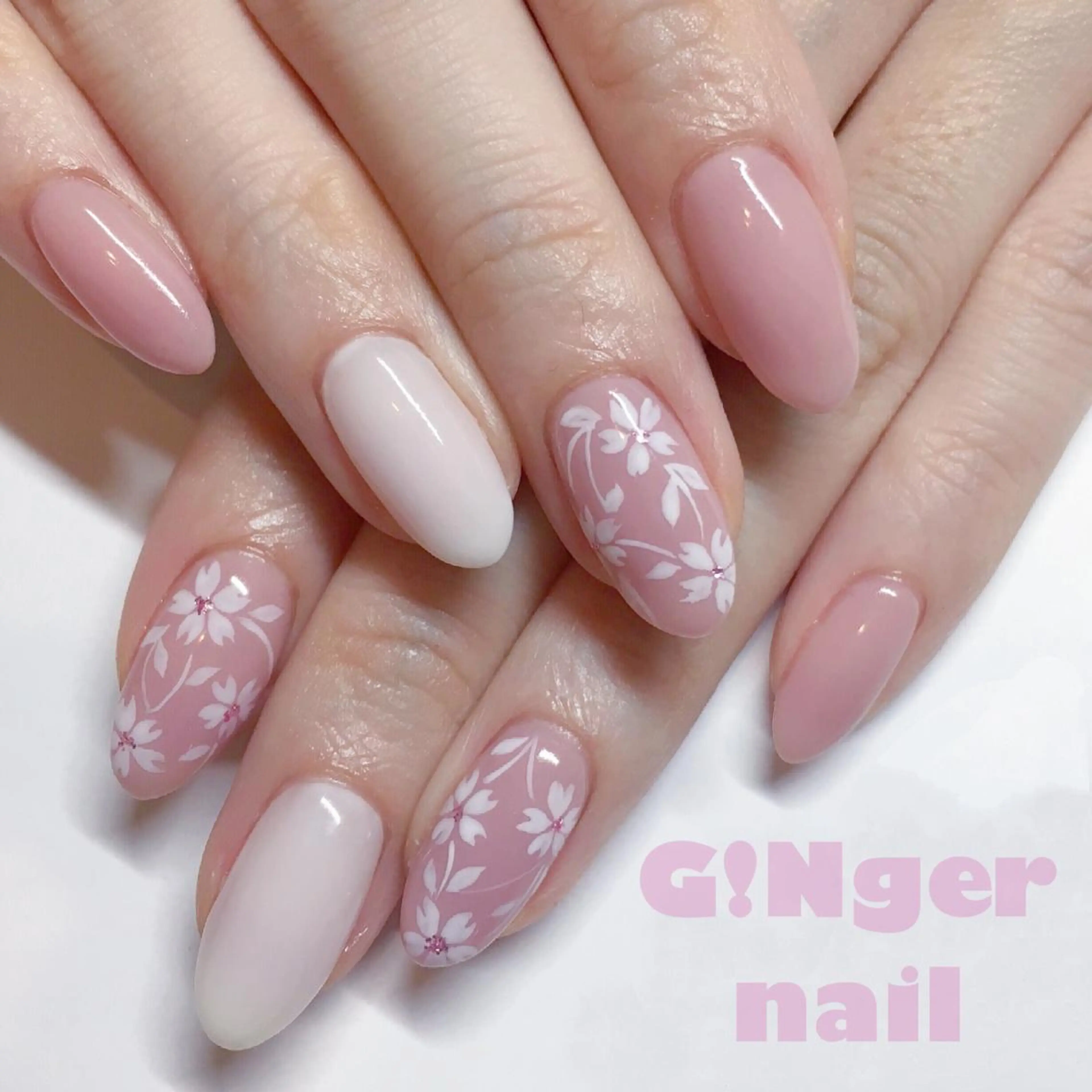 ショート ネイル GINGER NAIL所属・代々木 GINGERNAILのネイルデザイン