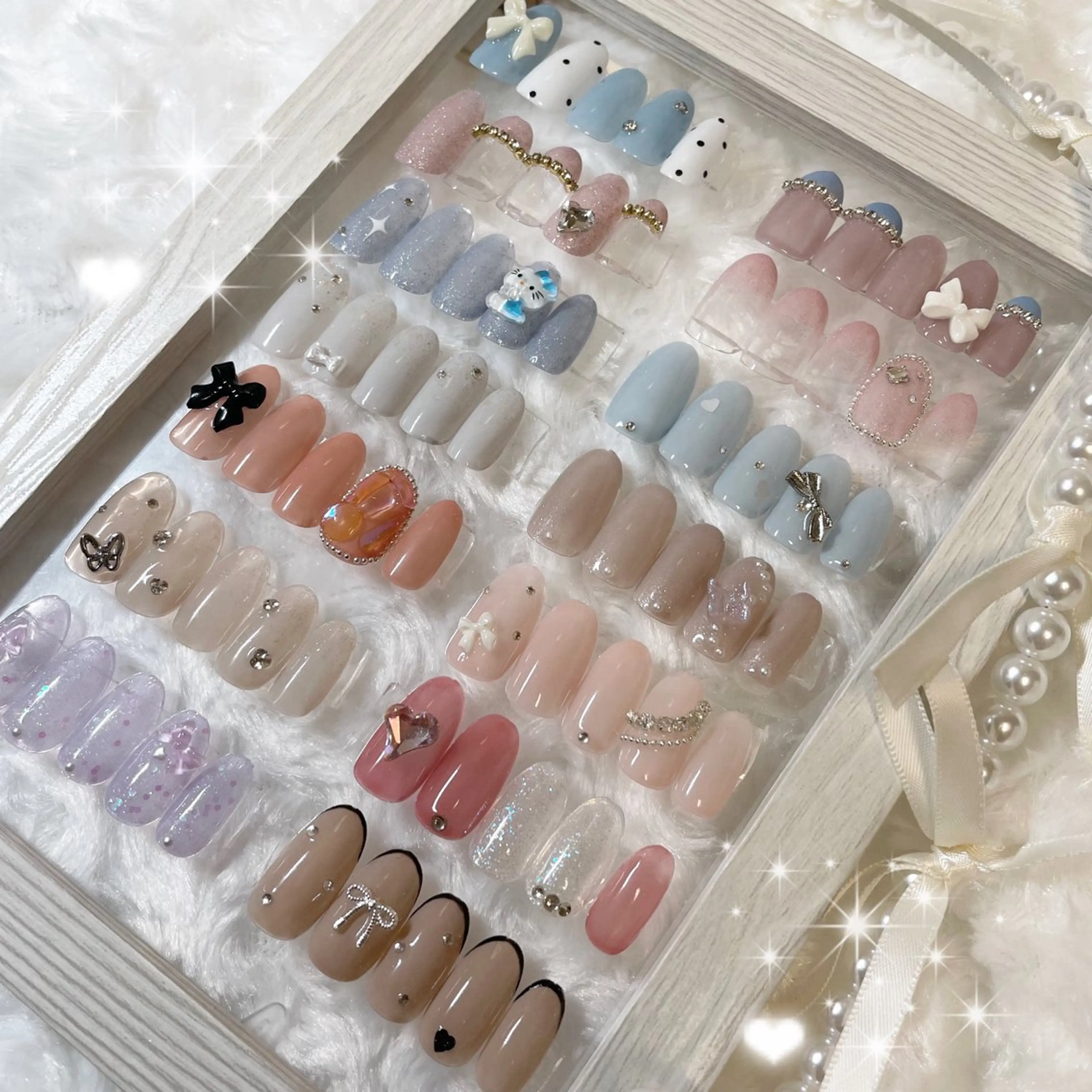 ネイル ジェルネイル 韓国ネイル 持ち込み ワンカラーネイル ワンホンネイル fiore nail 🦋のネイルデザイン