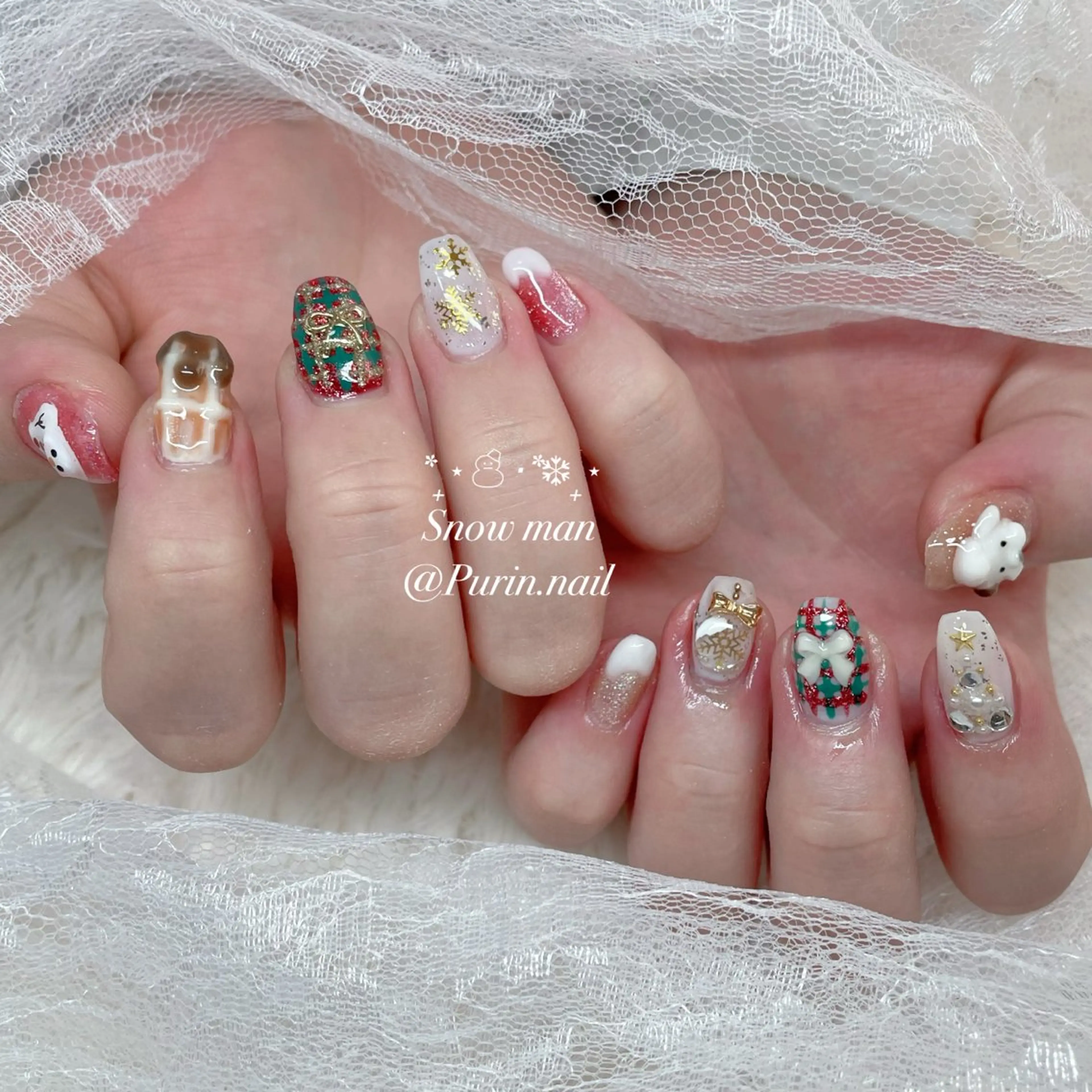 ネイル ハンドネイル Nails by Purin🍮のネイルデザイン