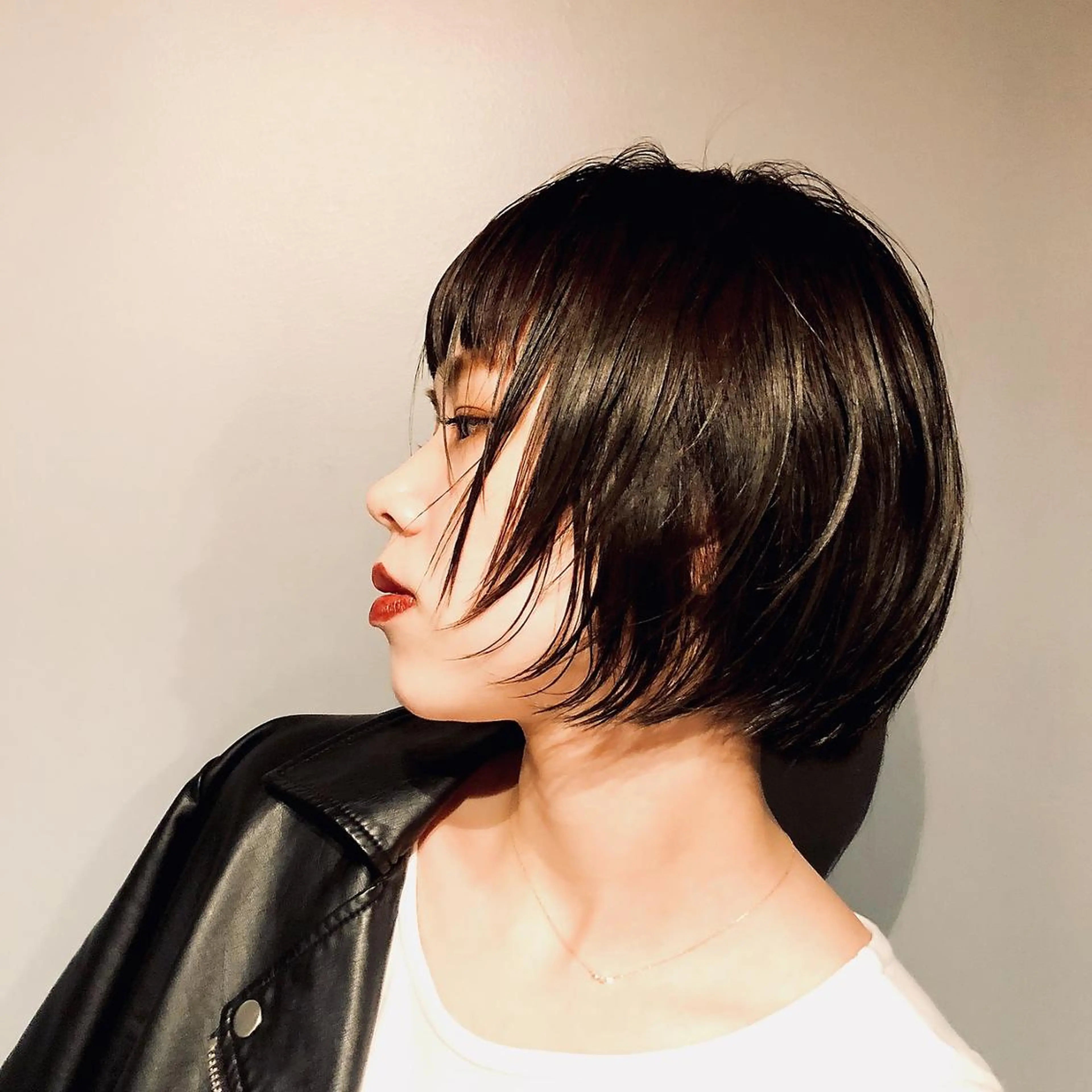 セミロング パーマ カラー 【N°deseo】 吉祥寺のヘアスタイル