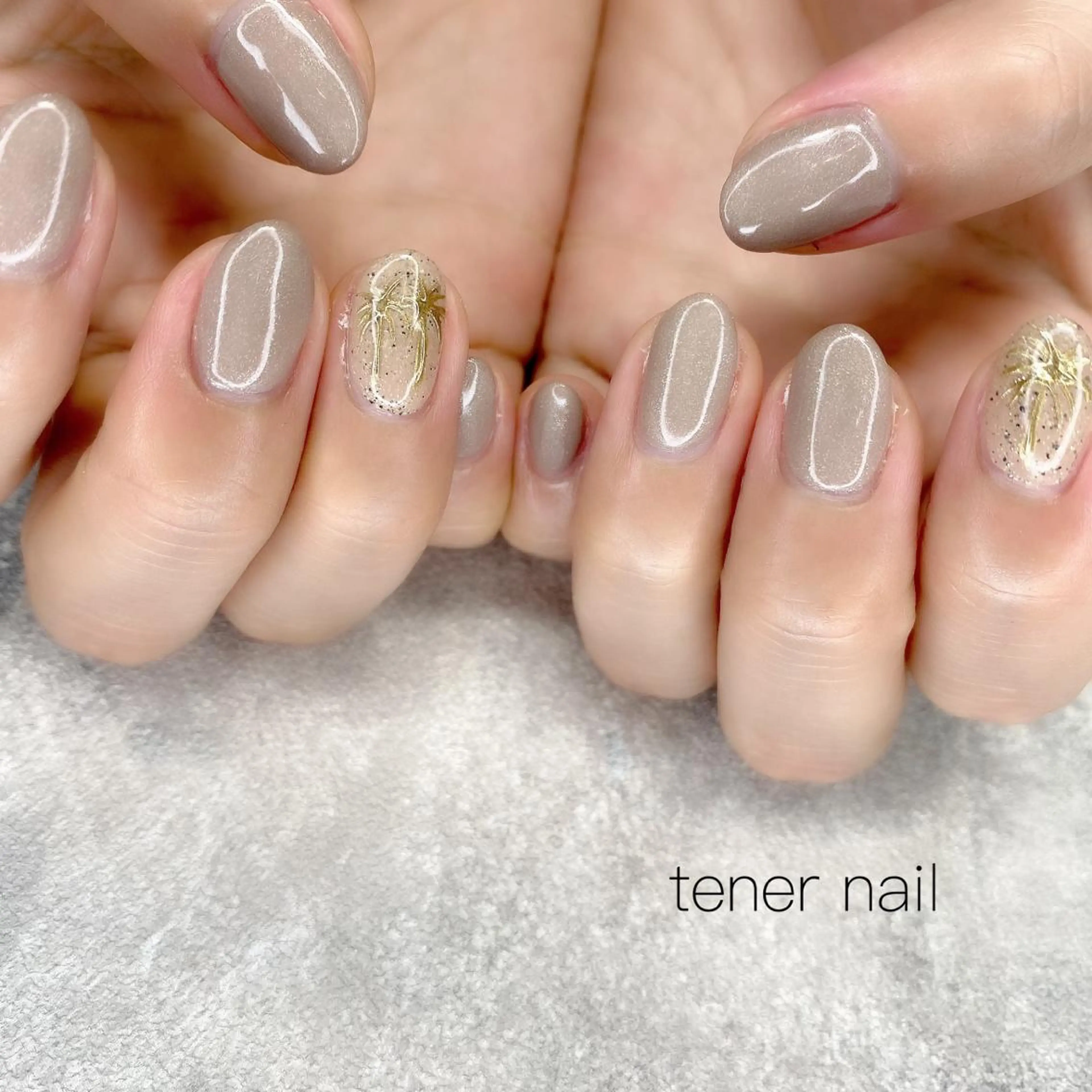 ネイル ゴールド tener  nail  テネルネイル所属・テネルネイル tener nailのネイルデザイン