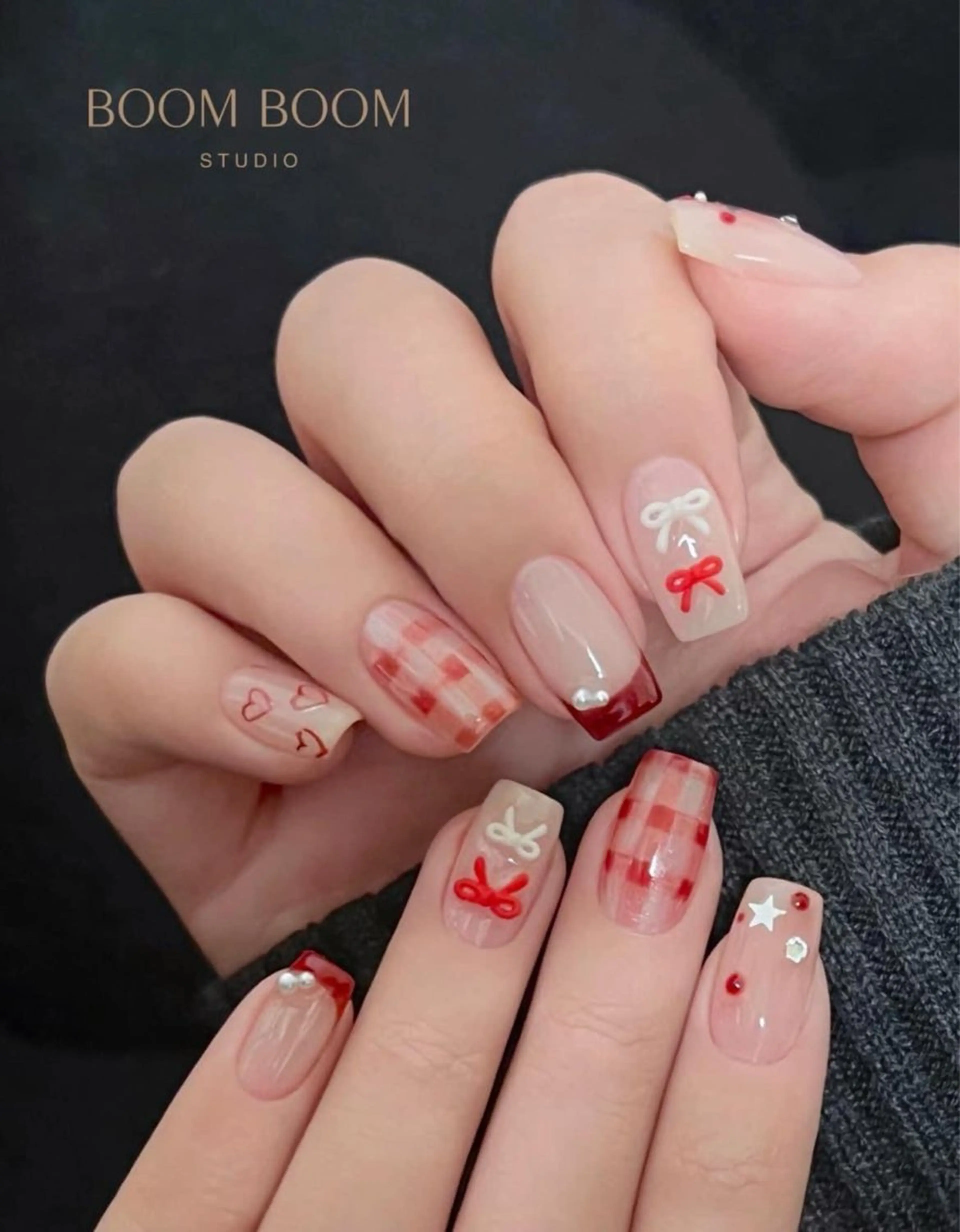 ネイル 成人式 ジェルネイル ネイルチップ ハンドネイル MoMoA Nail ネイル長さ出し専門店のネイルデザイン