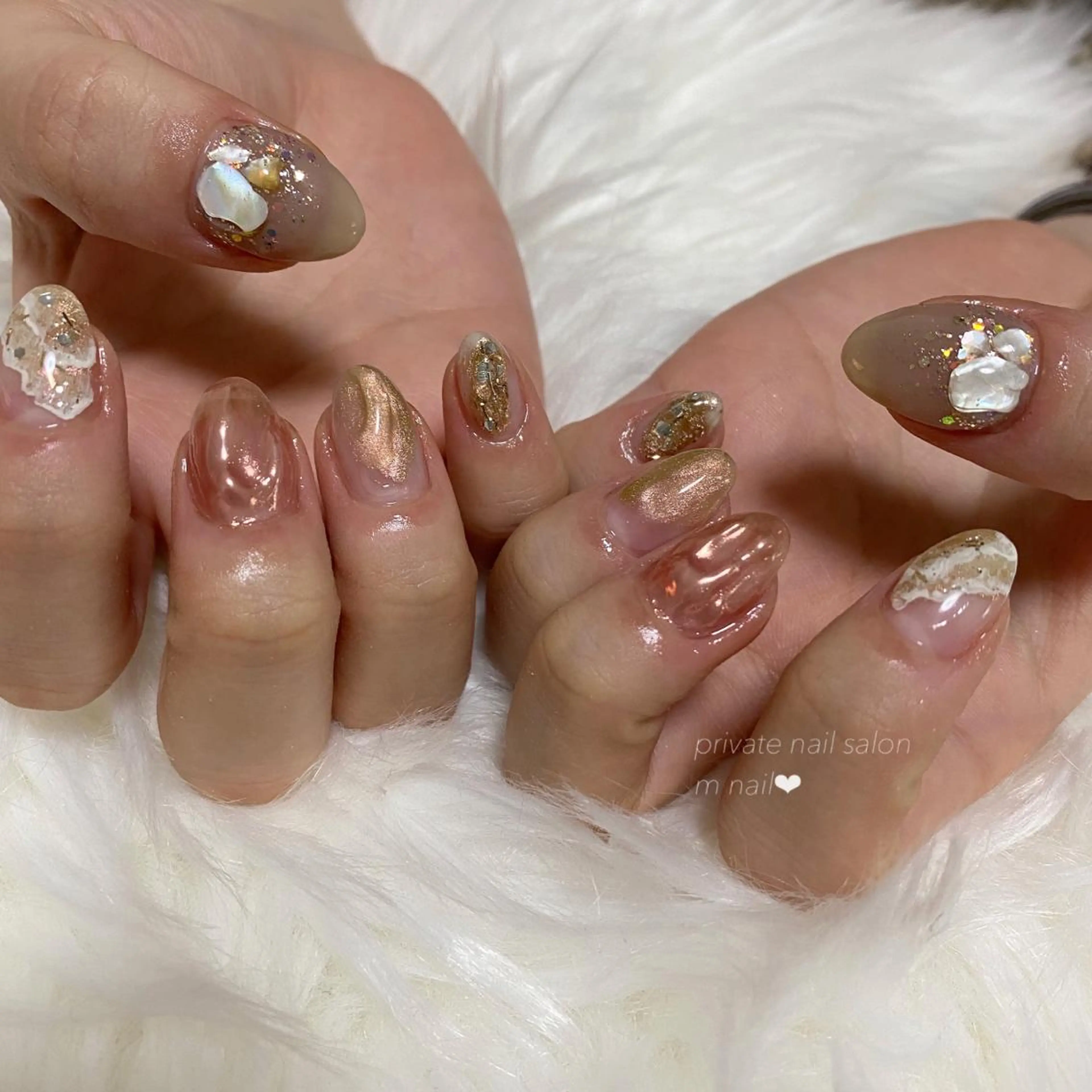 ネイル ハンドネイル 小河原 舞のネイルデザイン