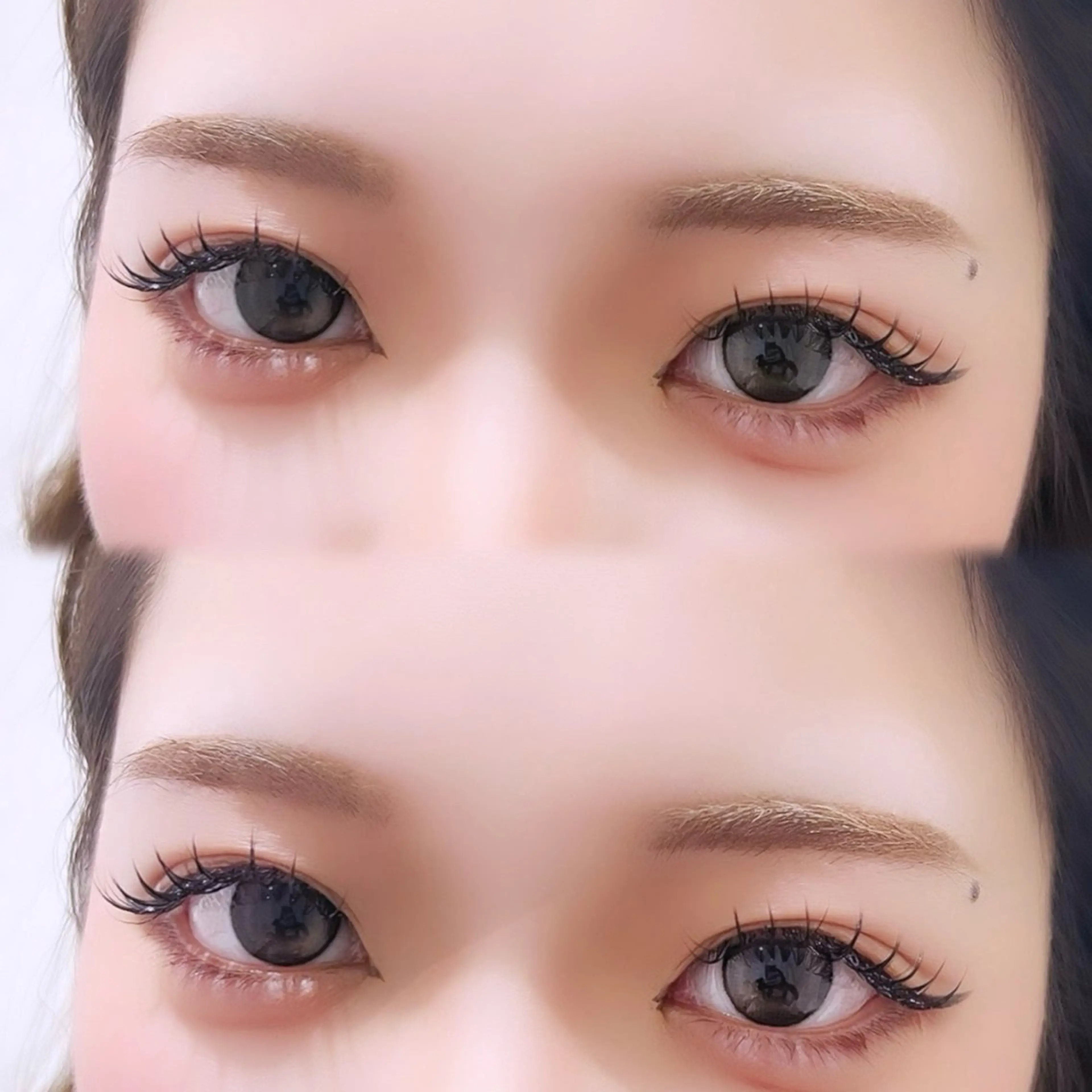 【⟡.·大人気⟡.·】束感マツエク140本➕高級コーティング仕上げ🪄︎︎✨の写真