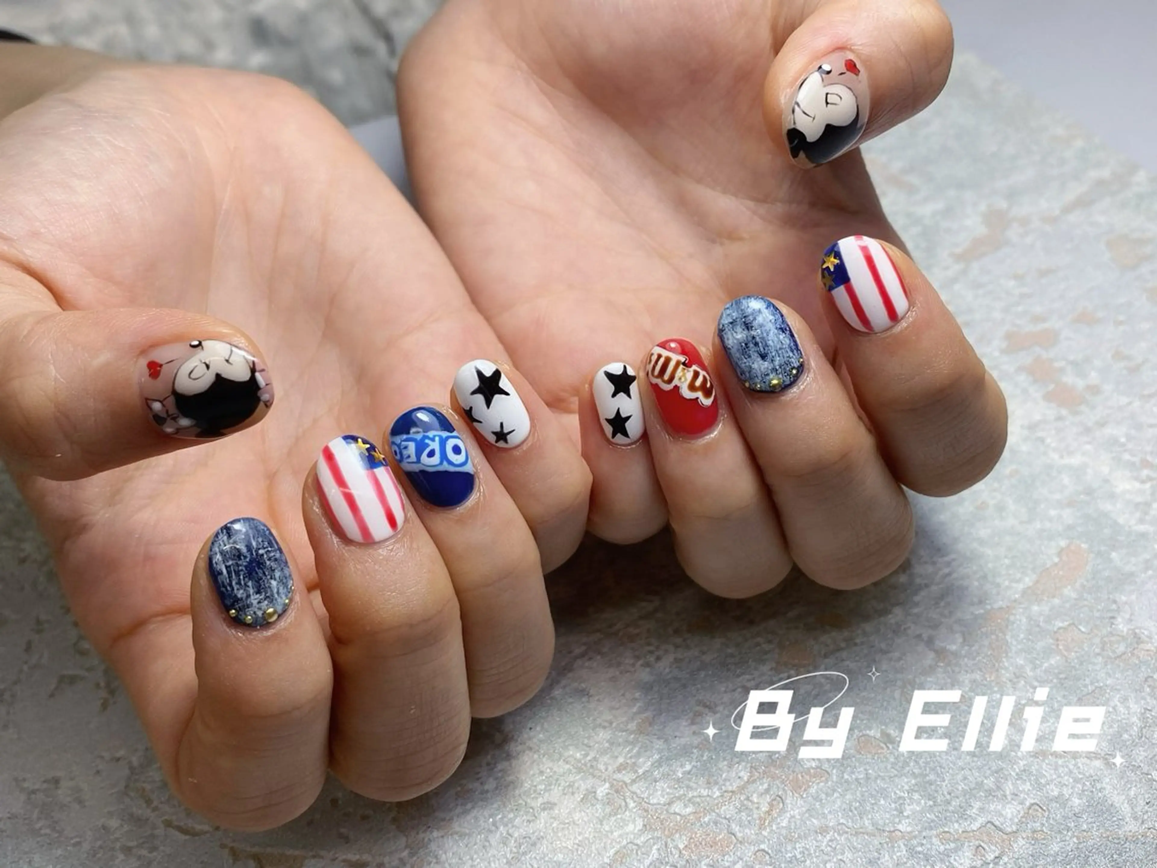 ネイル ハンドネイル ハンドケア ♡Ellie ♡のネイルデザイン