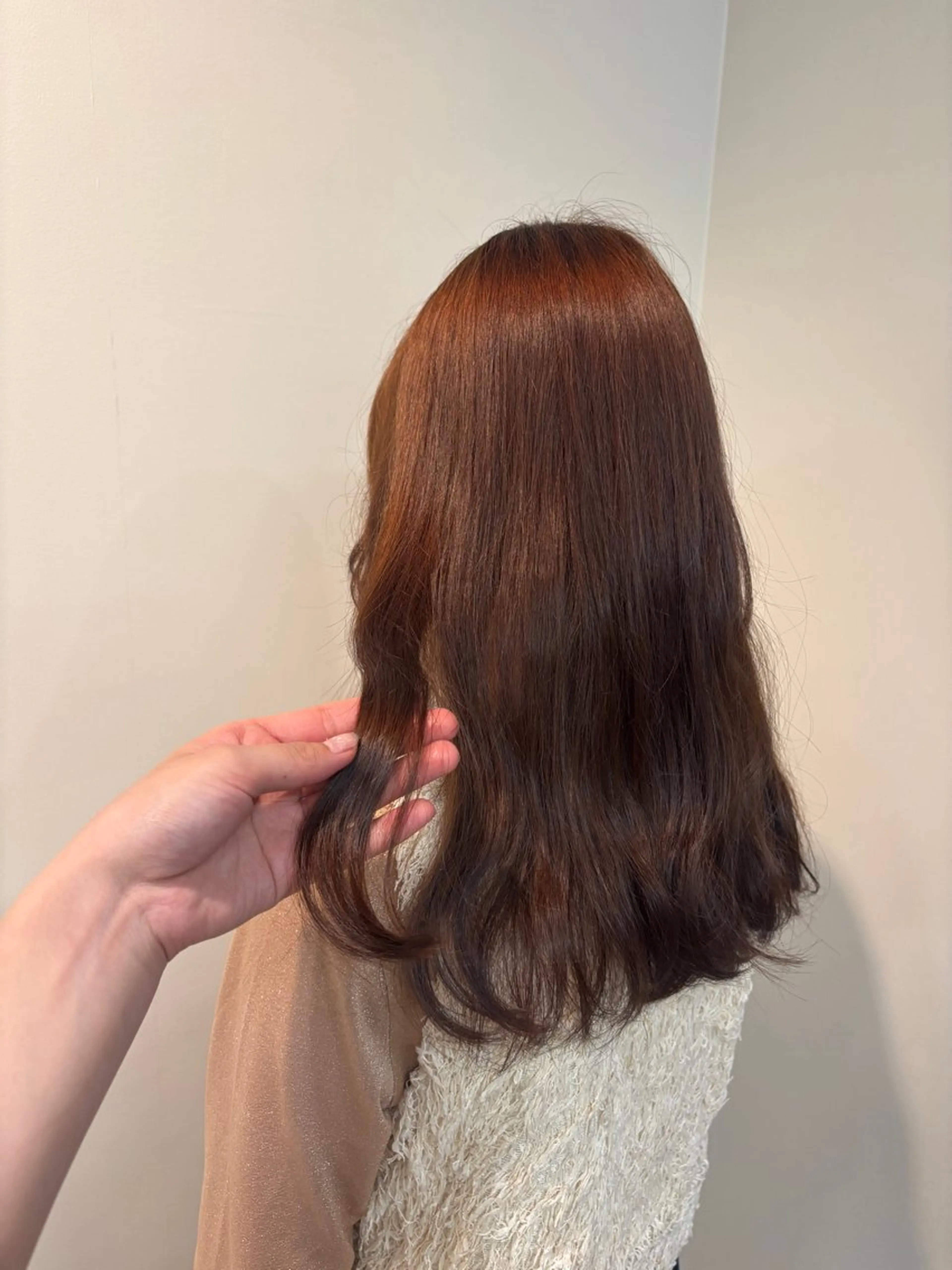 セミロング カラー sion nozomi🎀のヘアスタイル