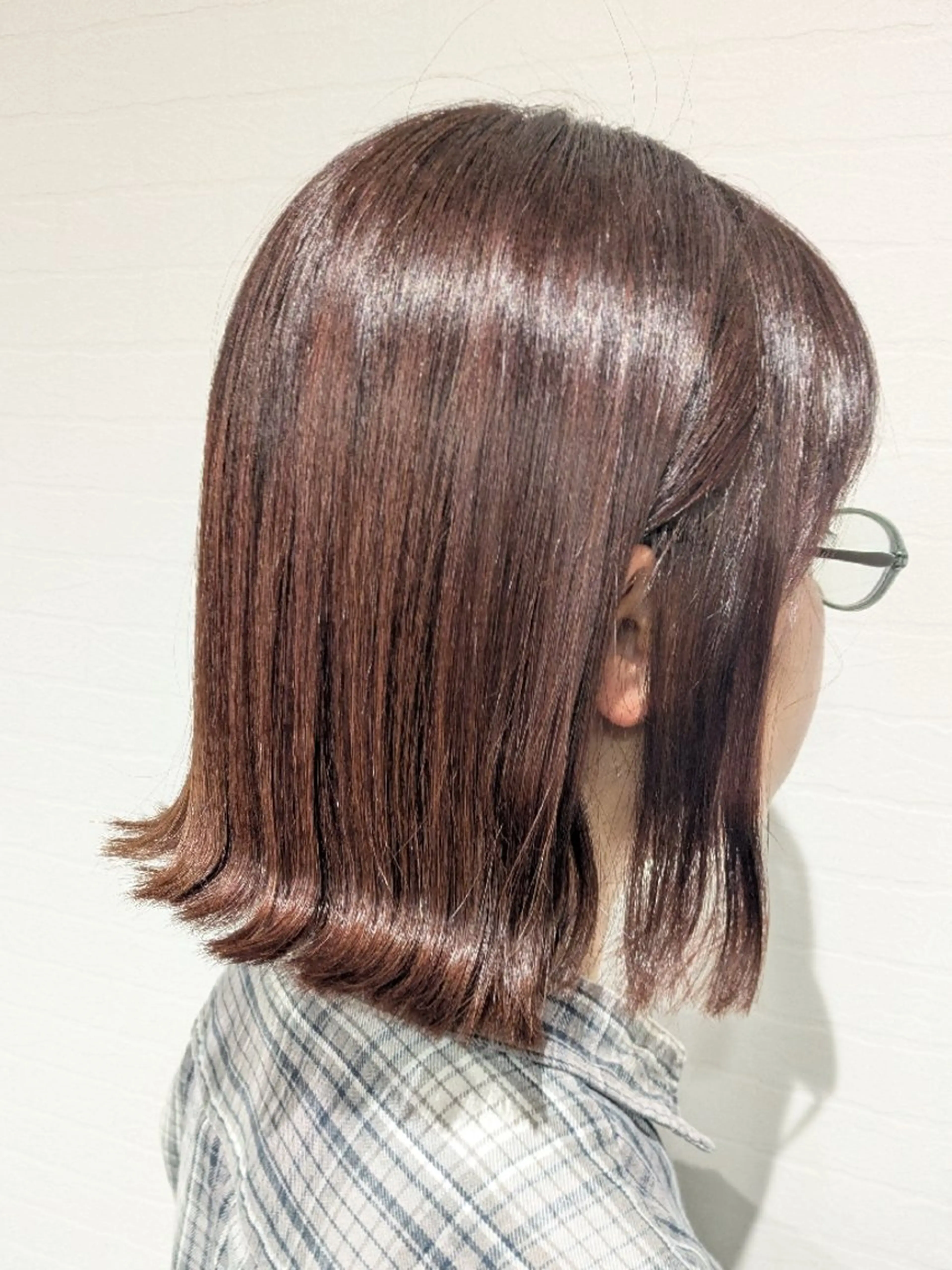 ミディアム カット ヘアカラー トリートメント Chinatsu🍀 ヘッドスパ/美髪のヘアスタイル