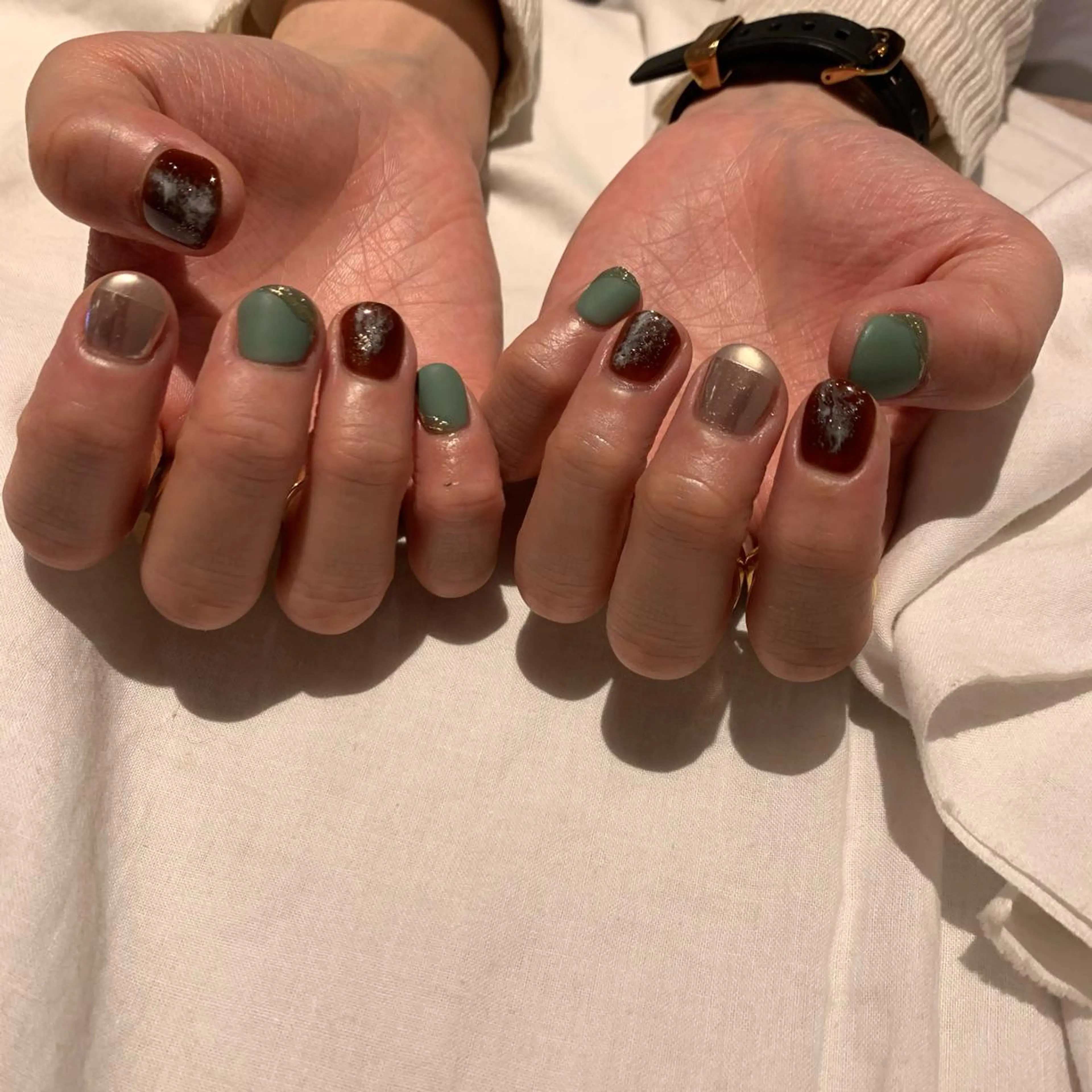 ネイル ハンドネイル 山本 理紗子のネイルデザイン