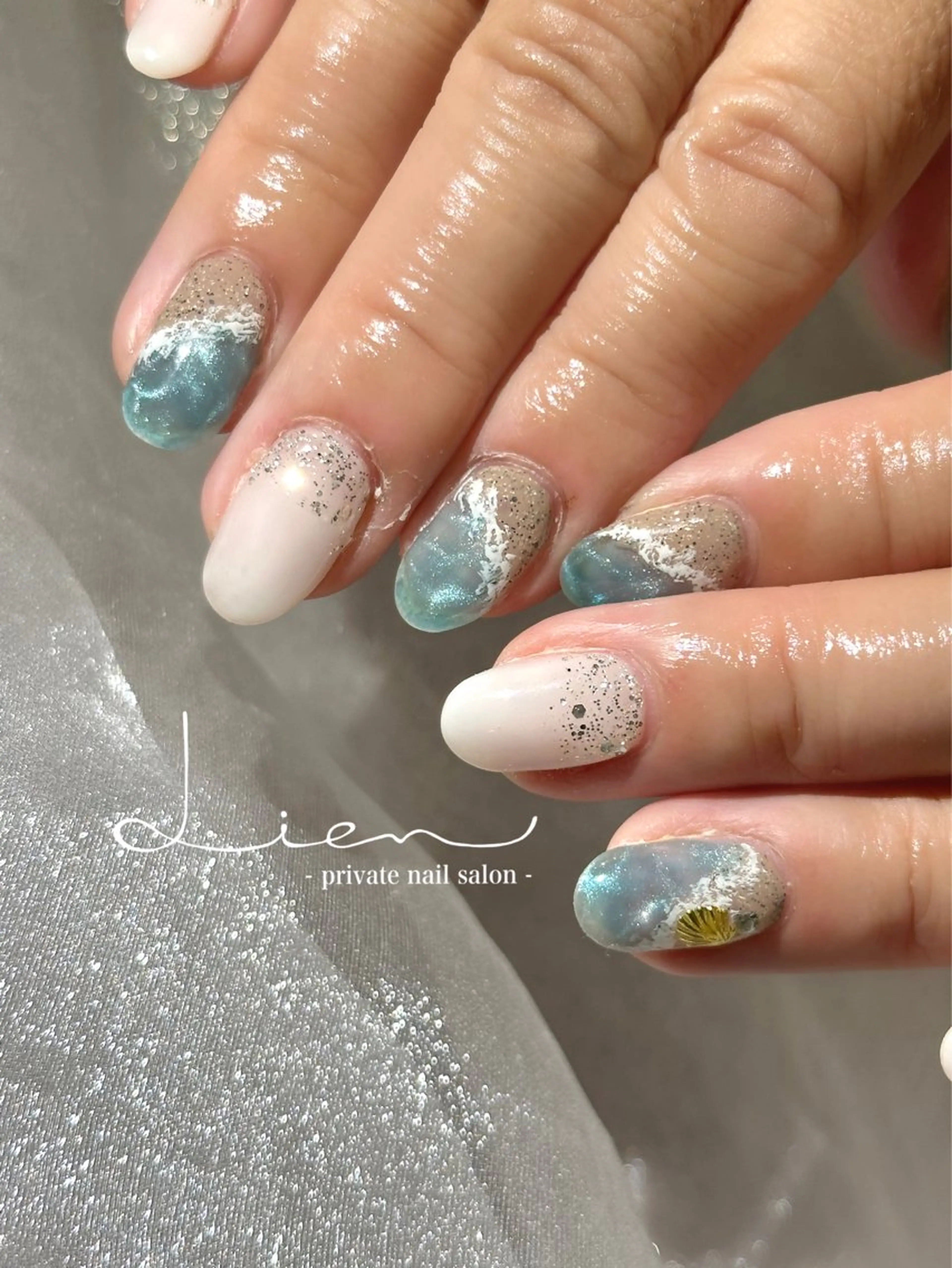 ネイル ハンドネイル Lien 【リアン】北堀江のネイルデザイン