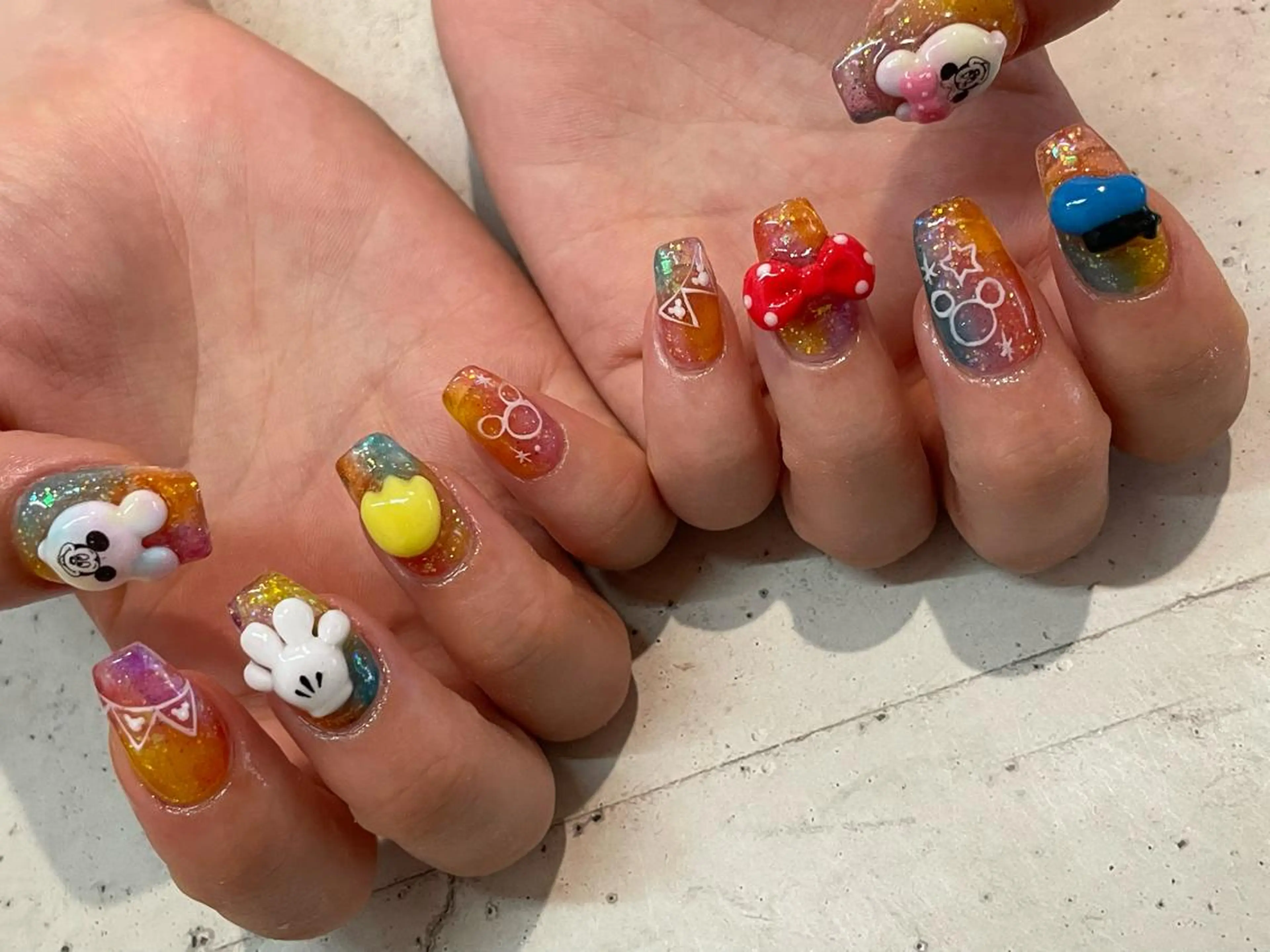 ネイル 持ち込み ハンドネイル nail salon Lumiereのネイルデザイン