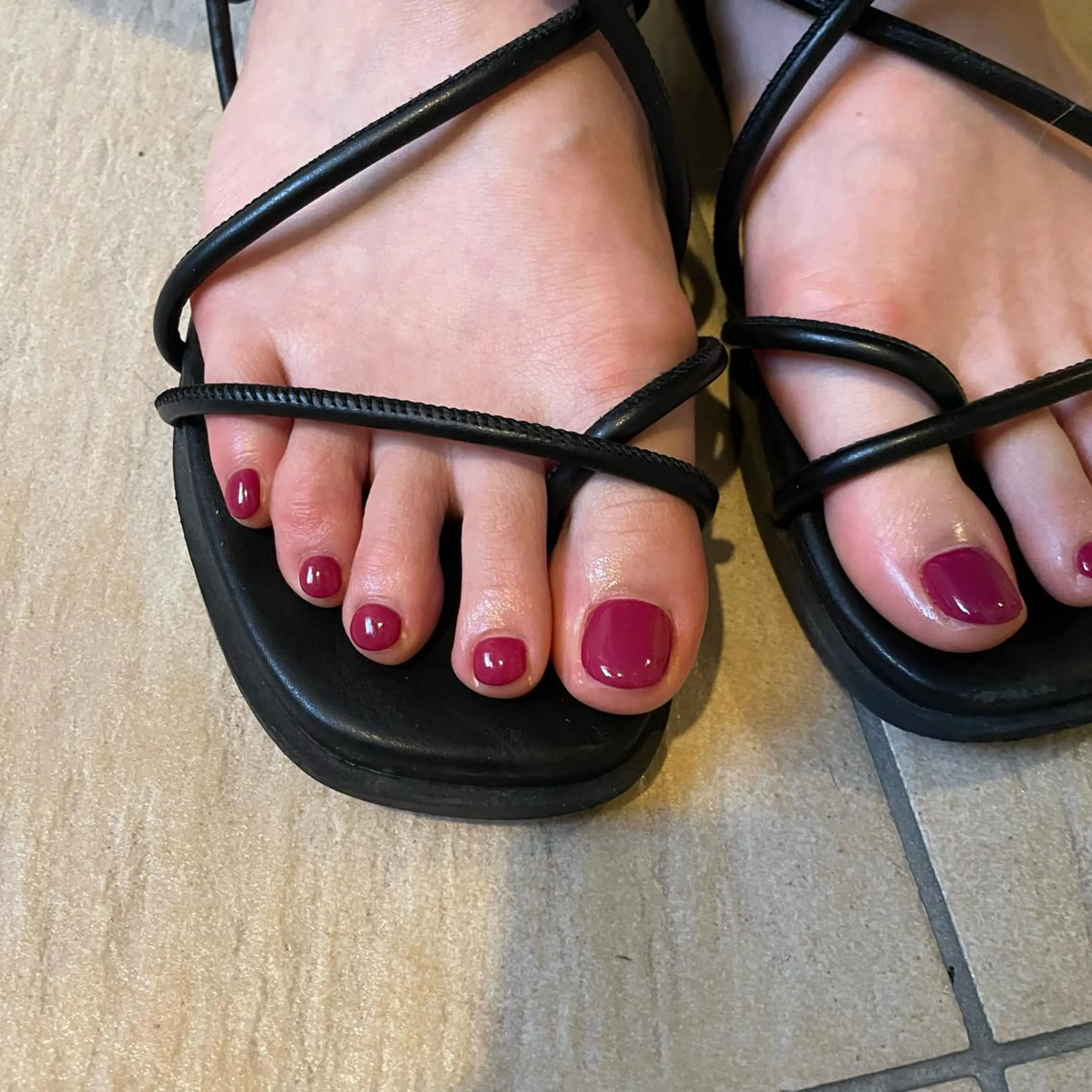 【フット】ワンカラー(オフなし/あり)の写真