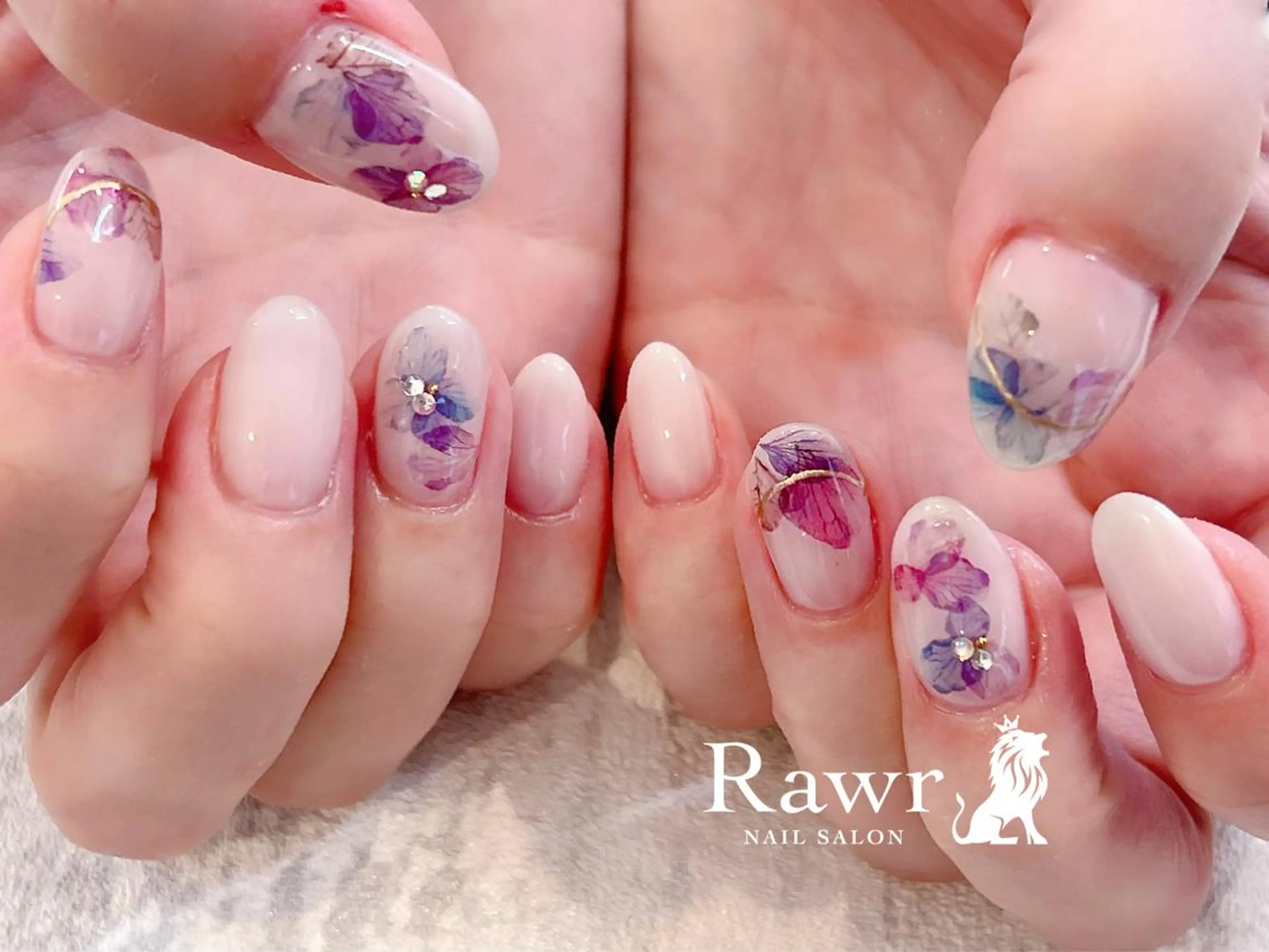 ネイル ハンドネイル Rawr / saoriのネイルデザイン