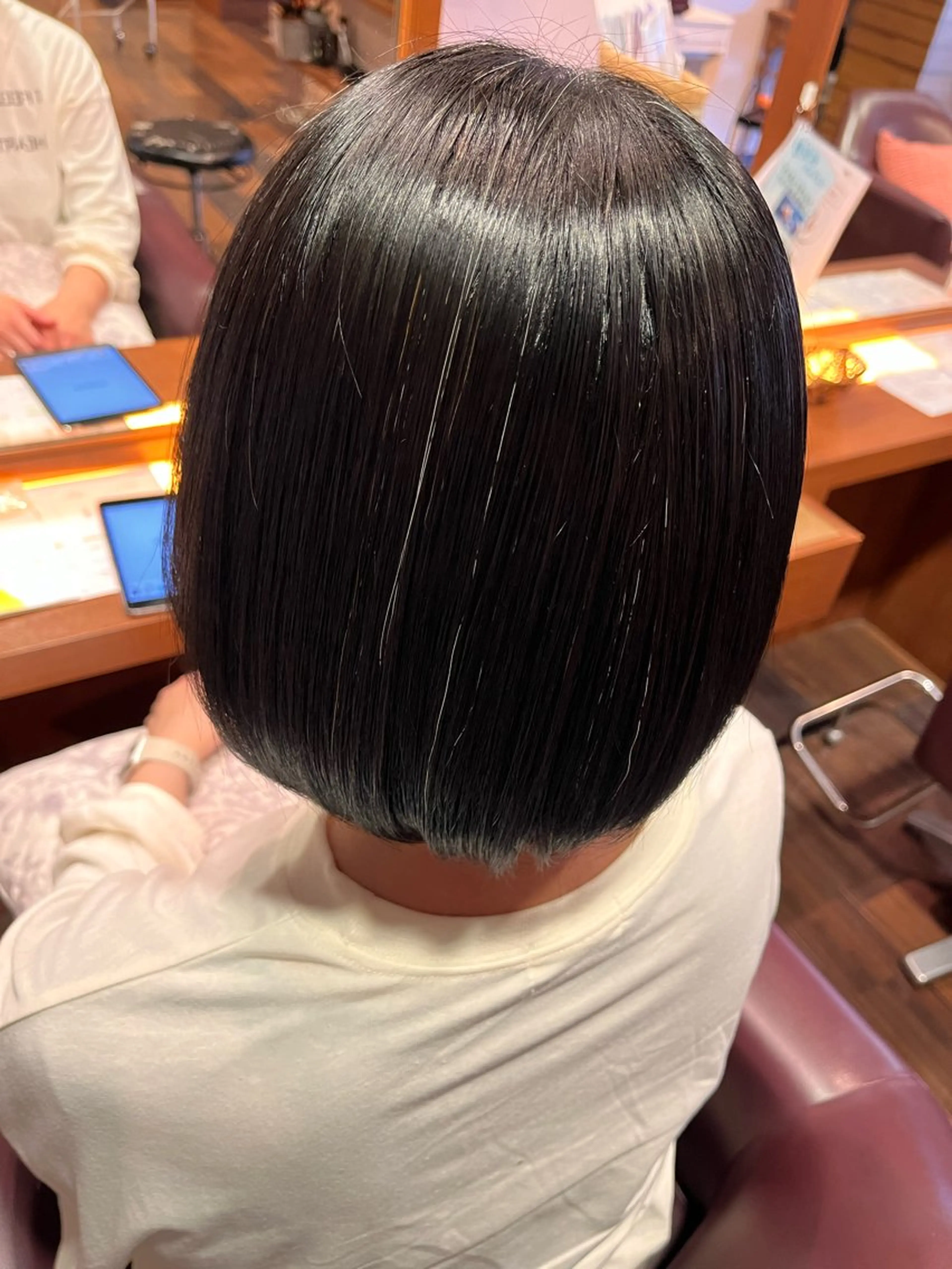 ミディアム 髪質改善 トリートメント トリートメント サイトウ ナツキのヘアスタイル