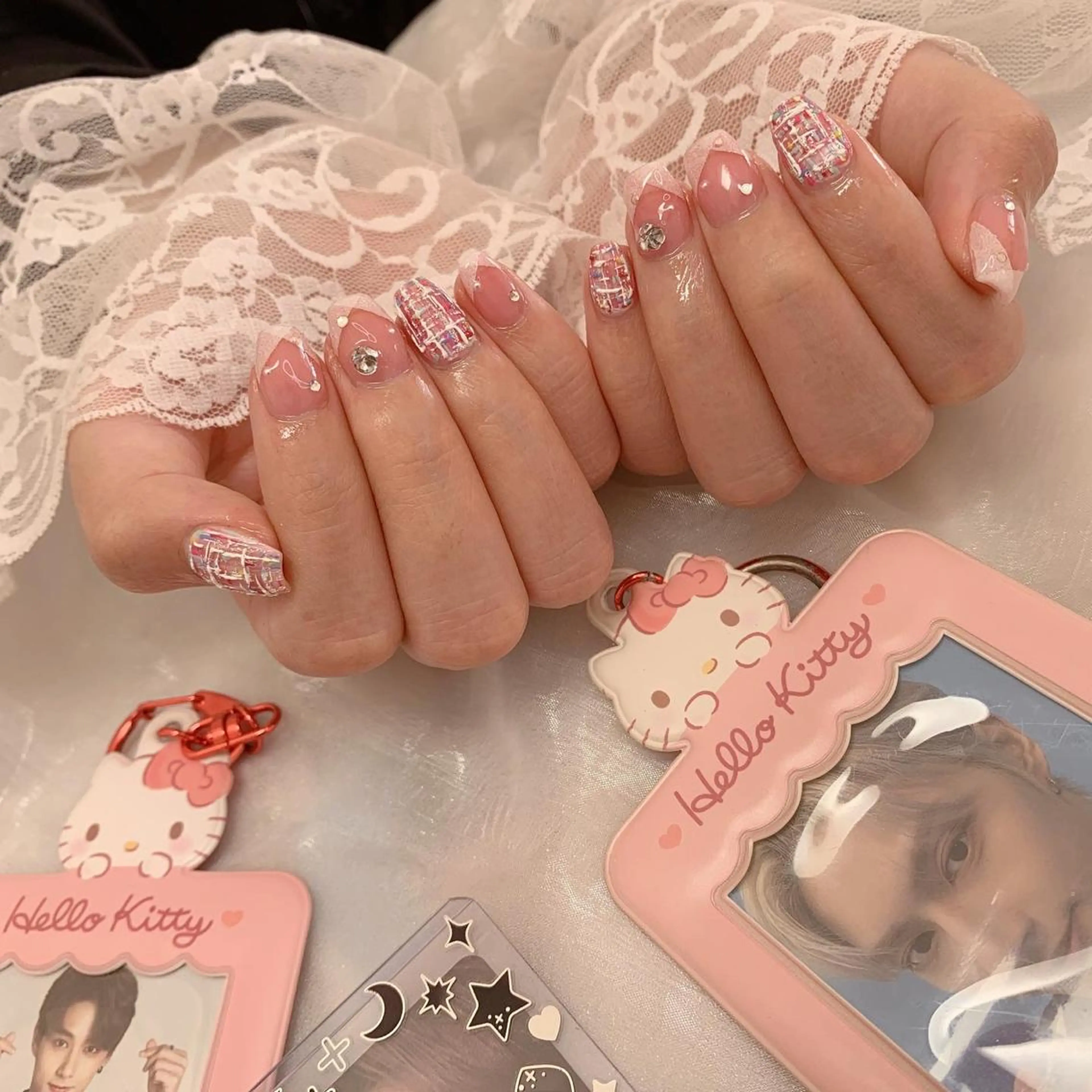 ネイル ハンドネイル La neige* yuki 🥯🍑のネイルデザイン