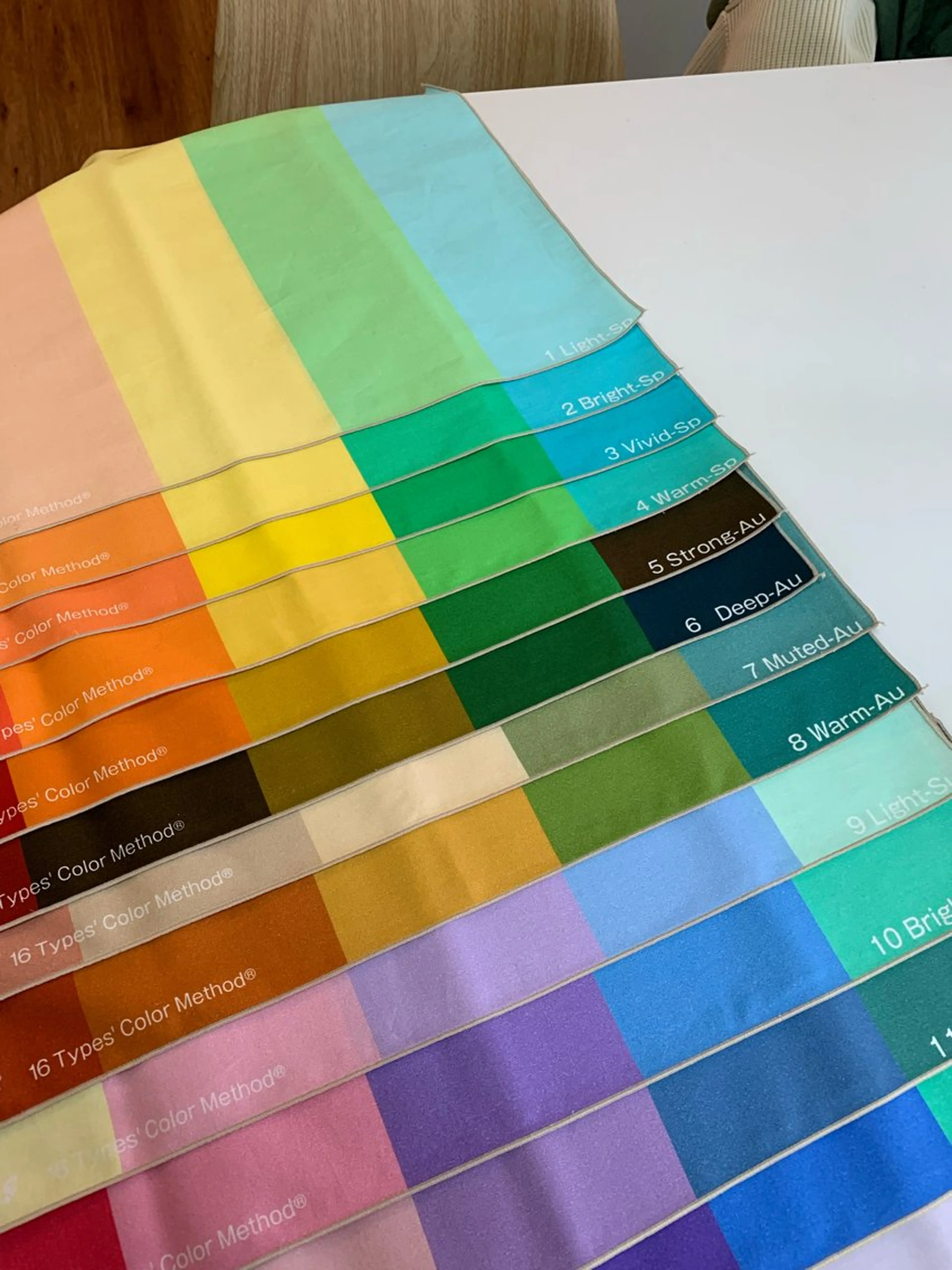 【平日割】16タイプパーソナルカラー診断：所要時間100分の写真