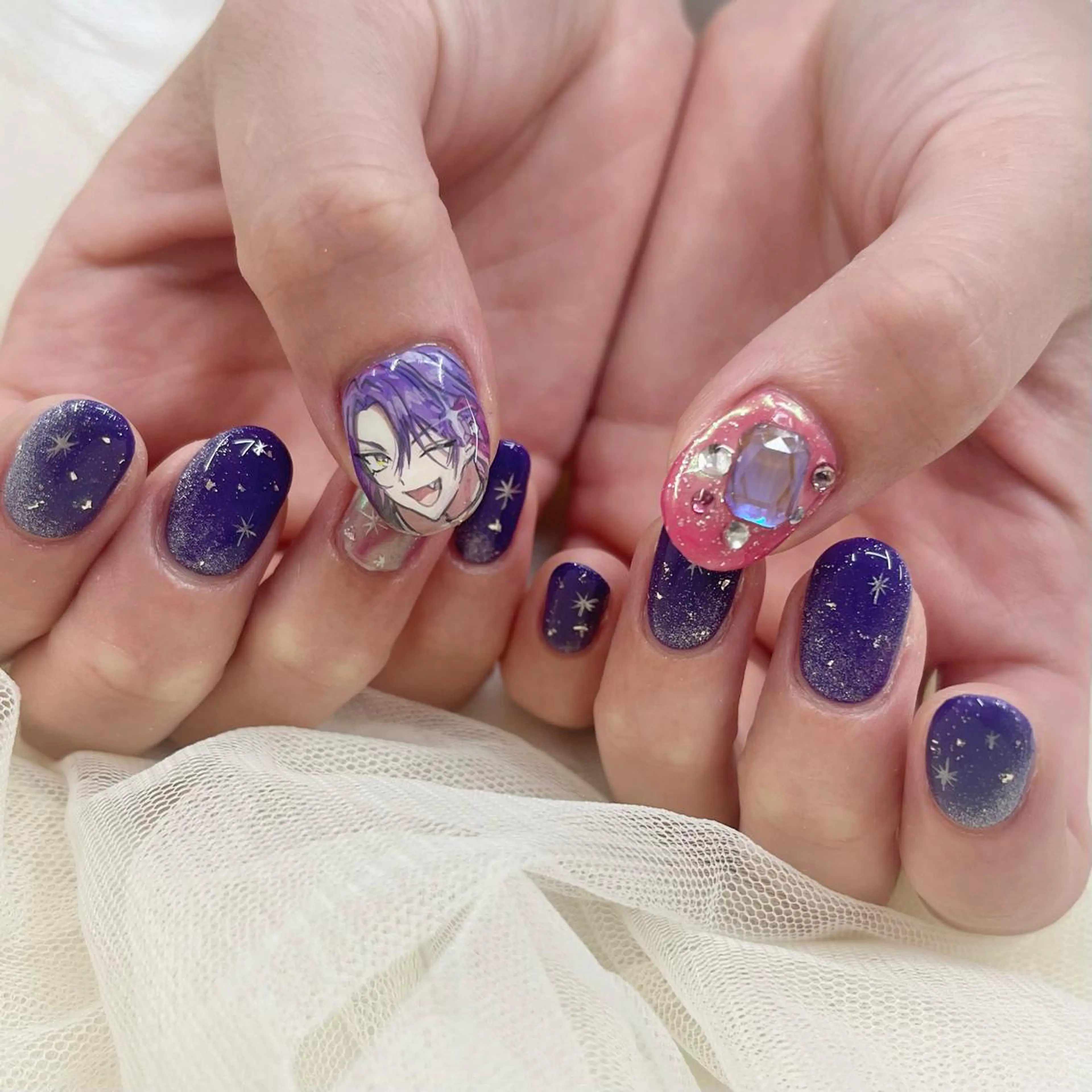 ミディアム ハンドネイル 池袋痛ネイル Nok. 渡辺のネイルデザイン